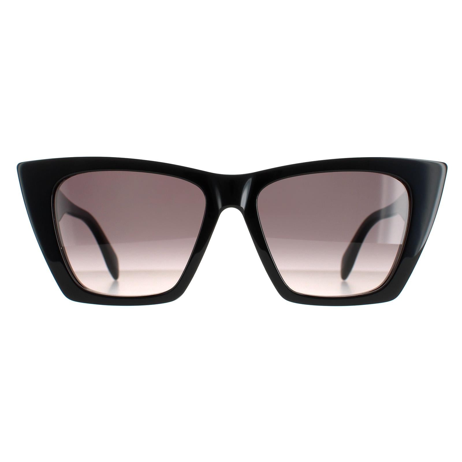 Alexander McQueen AM0299S Womens Black Sunglasses