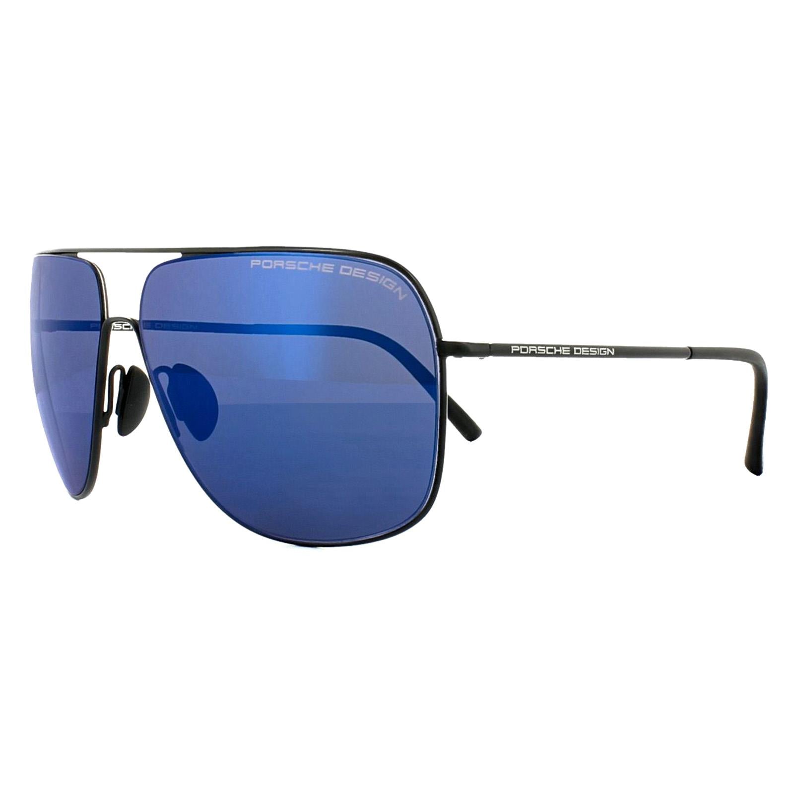 Porsche Design P8607 Mens Black Sunglasses