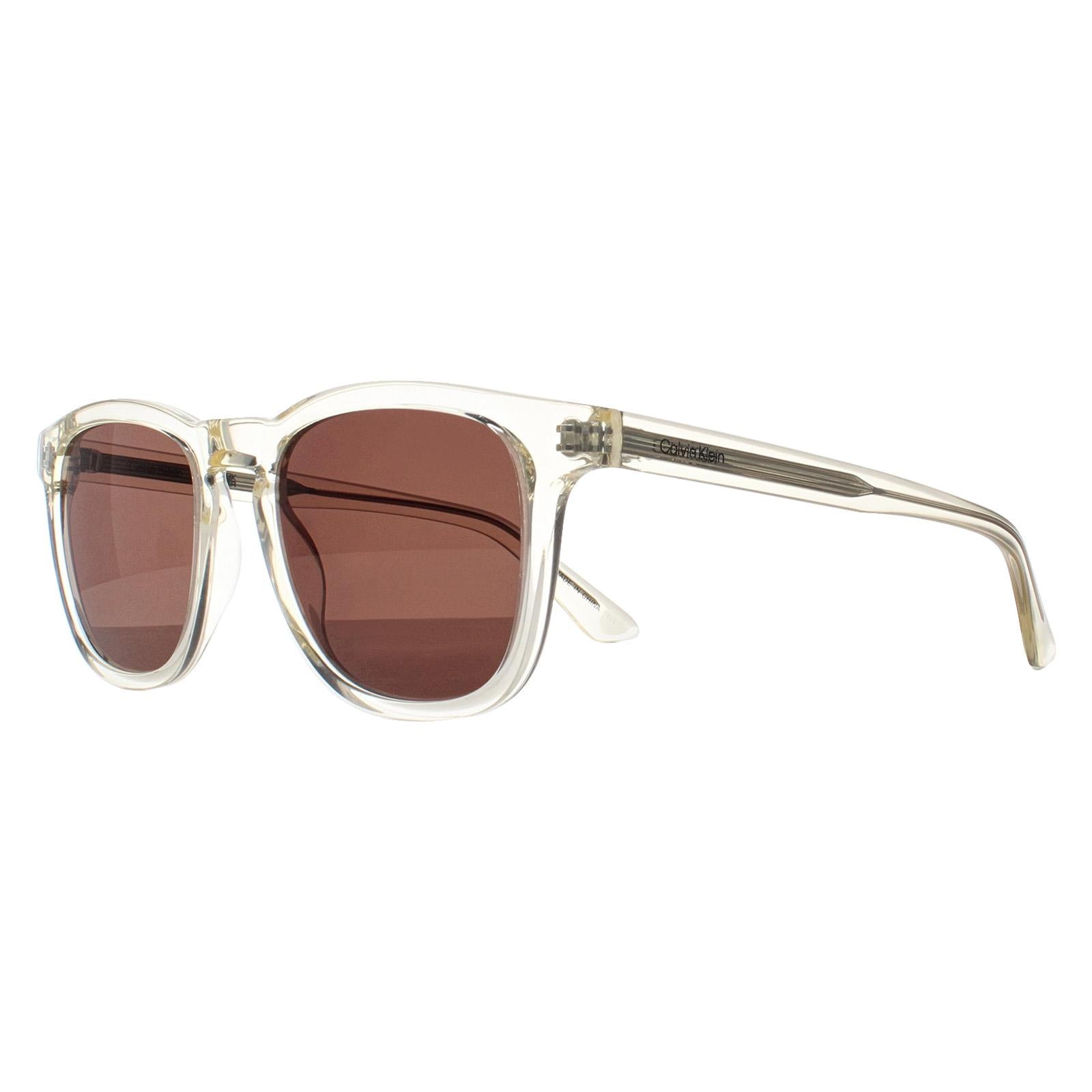 Calvin Klein CK23505S Mens Clear Sunglasses