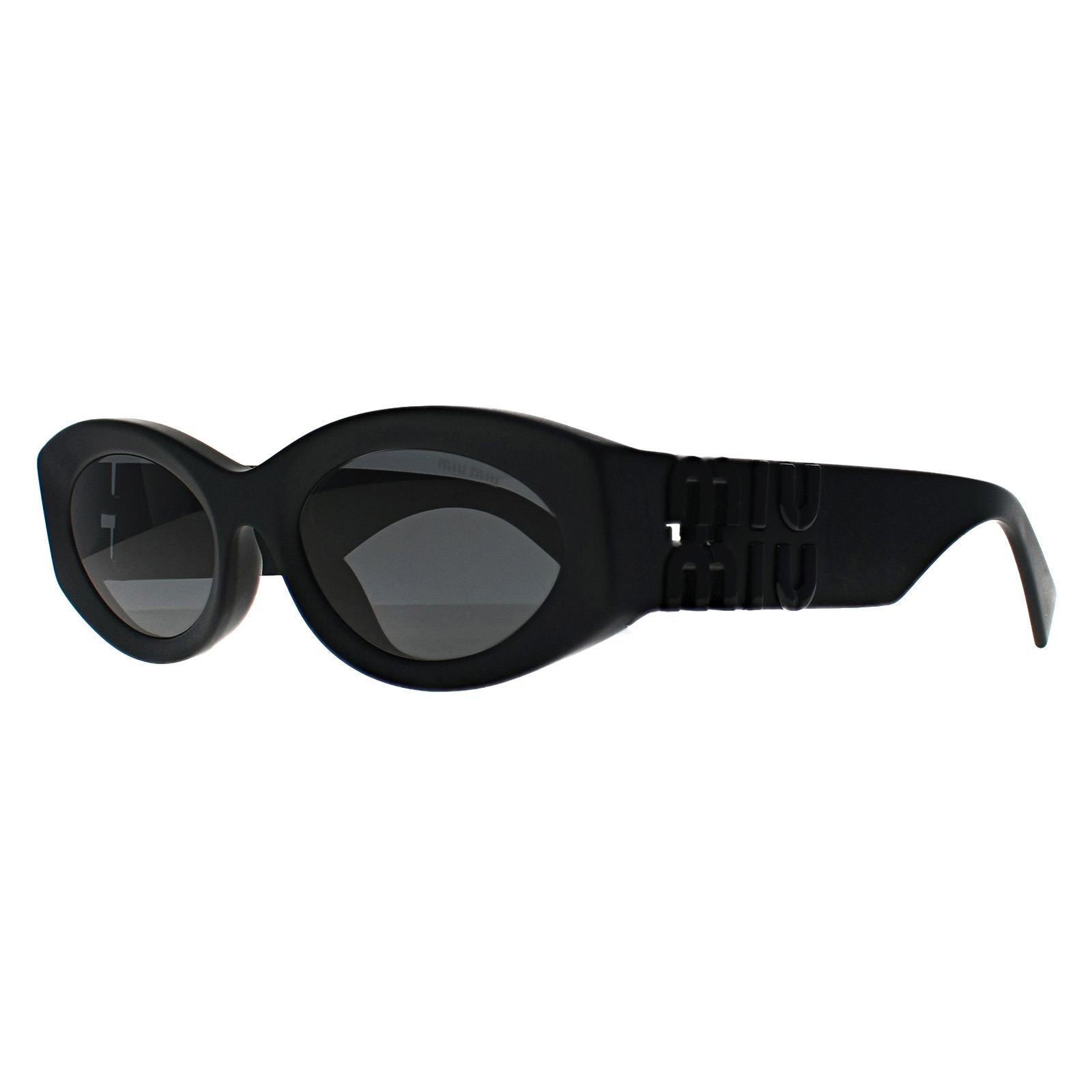 Miu Miu MU11WS Womens Black Sunglasses