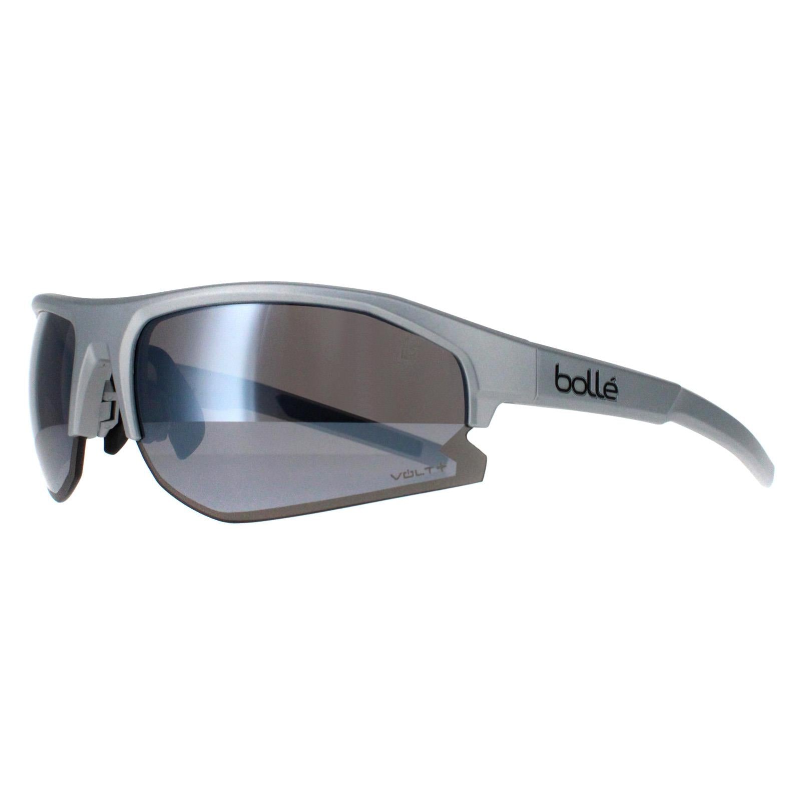 Bolle Bolt2 Unisex Silver Sunglasses