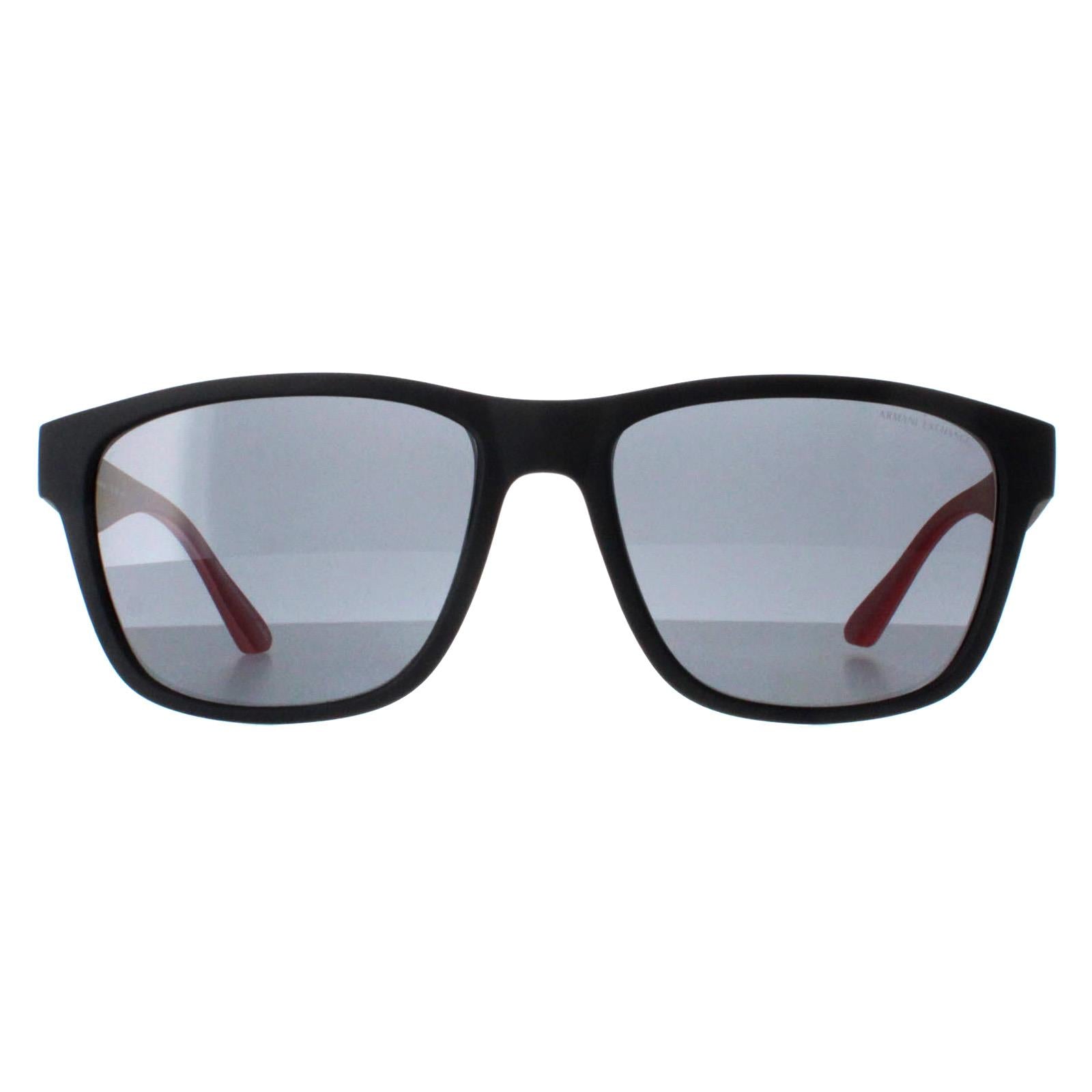 Armani Exchange AX4135S Mens Black Sunglasses
