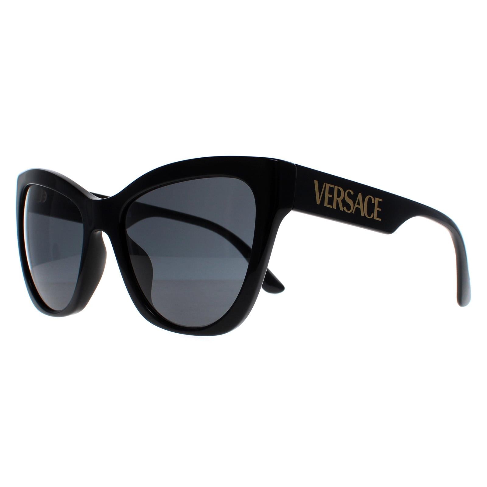 Versace VE4417U Womens Black Sunglasses