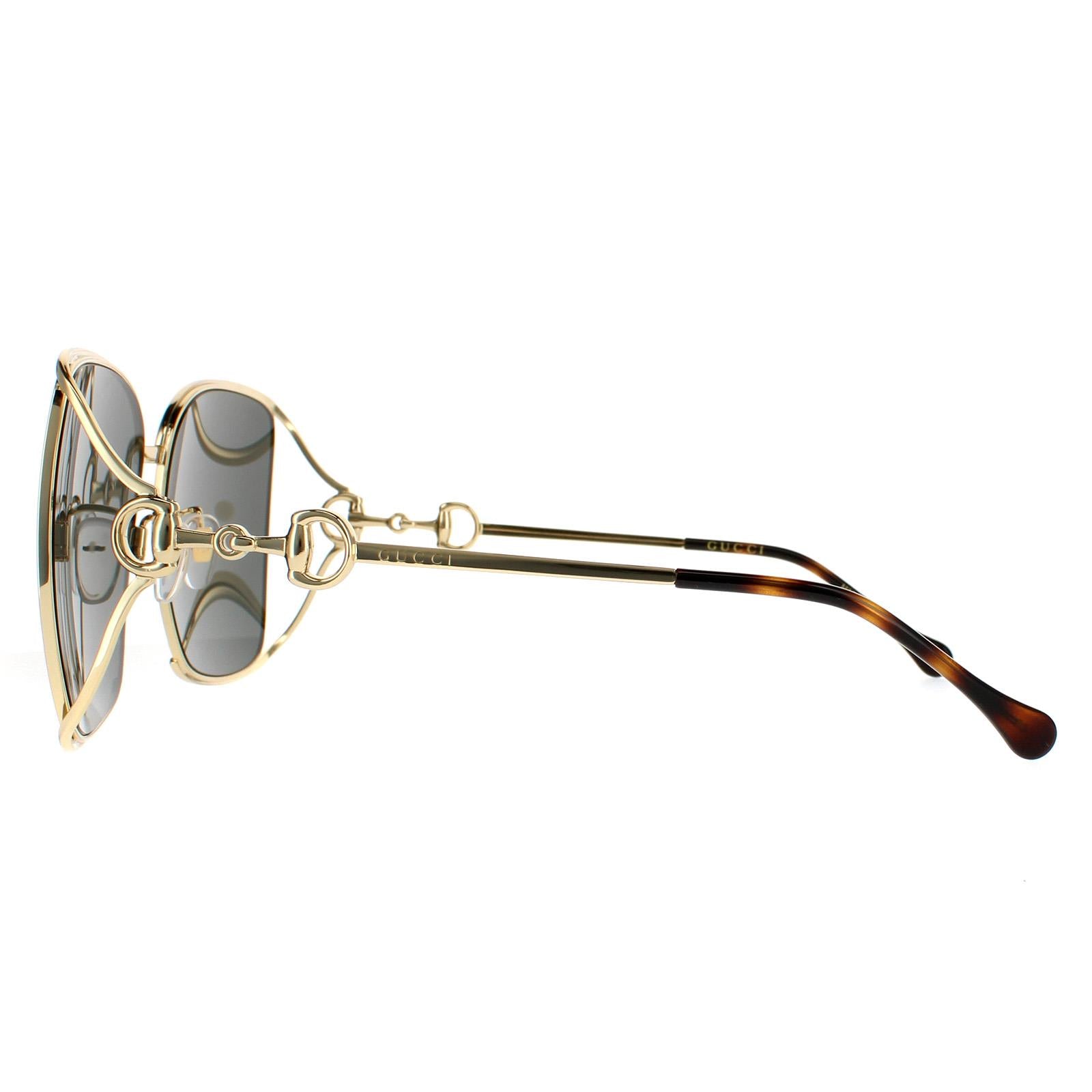 Gucci GG1020S Womens Gold Sunglasses