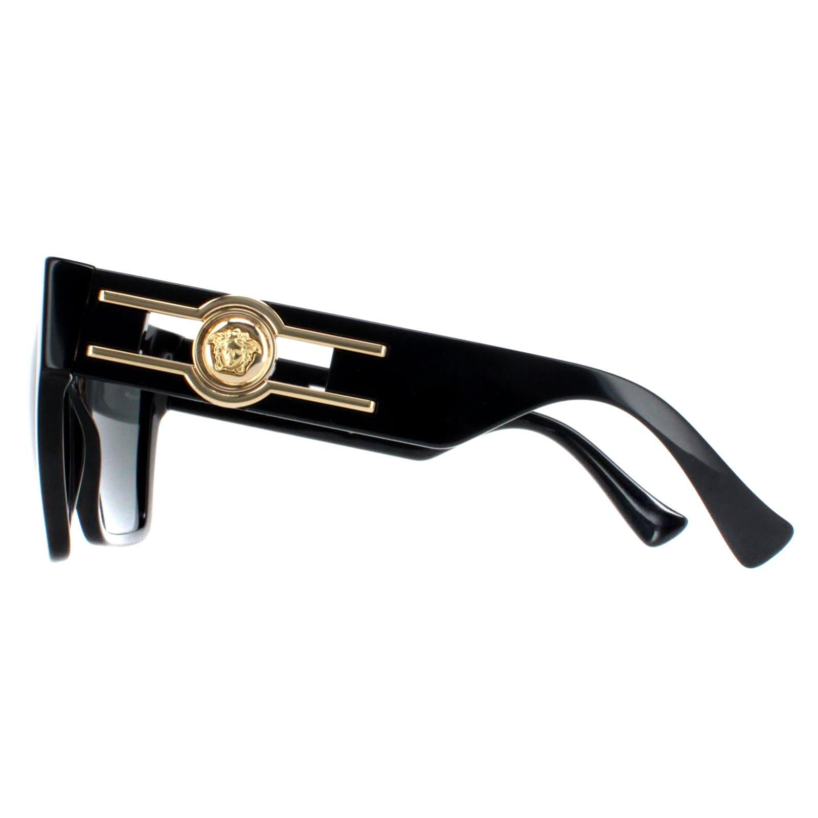 Versace VE4458 Womens Black Sunglasses