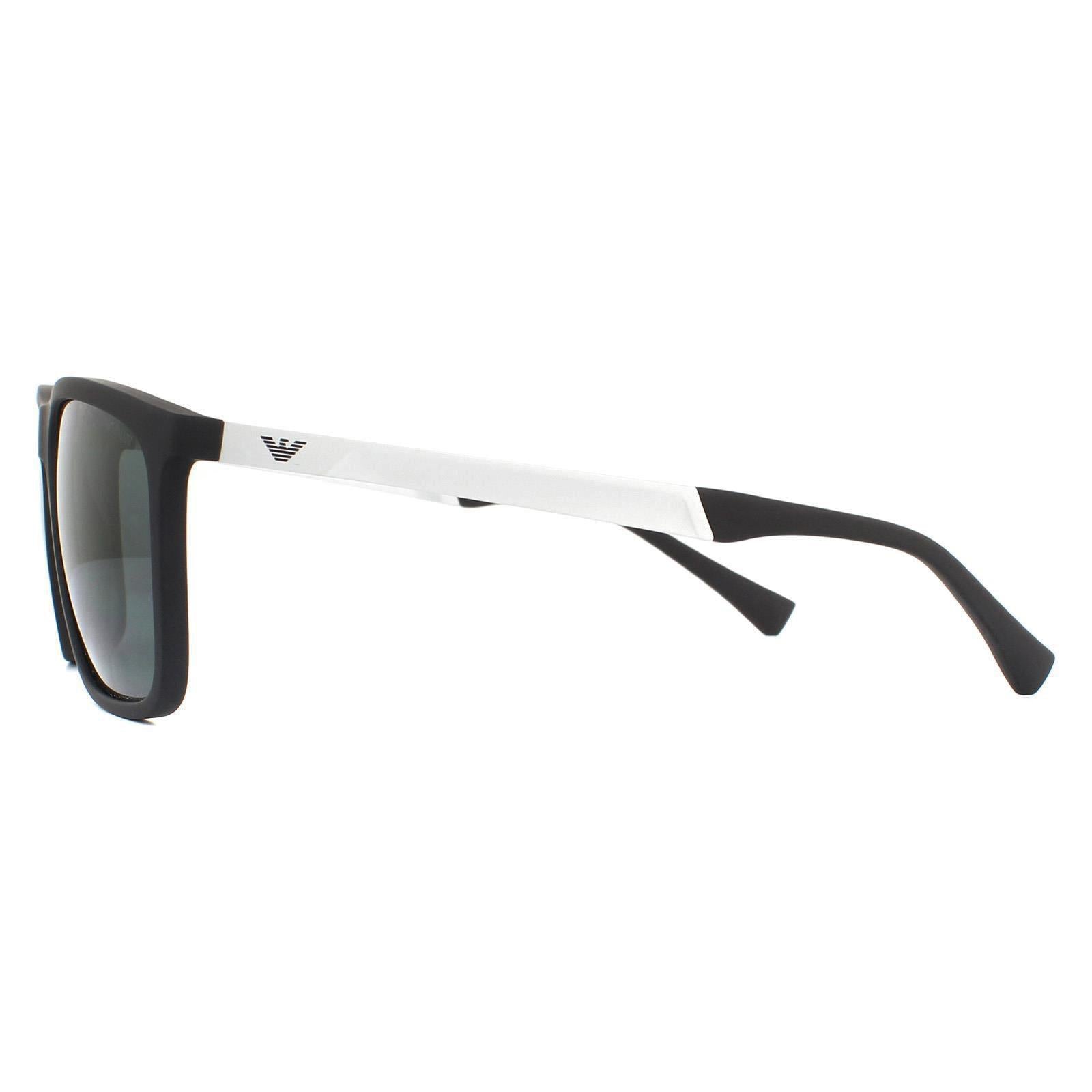 Emporio Armani EA4150 Mens Black Sunglasses