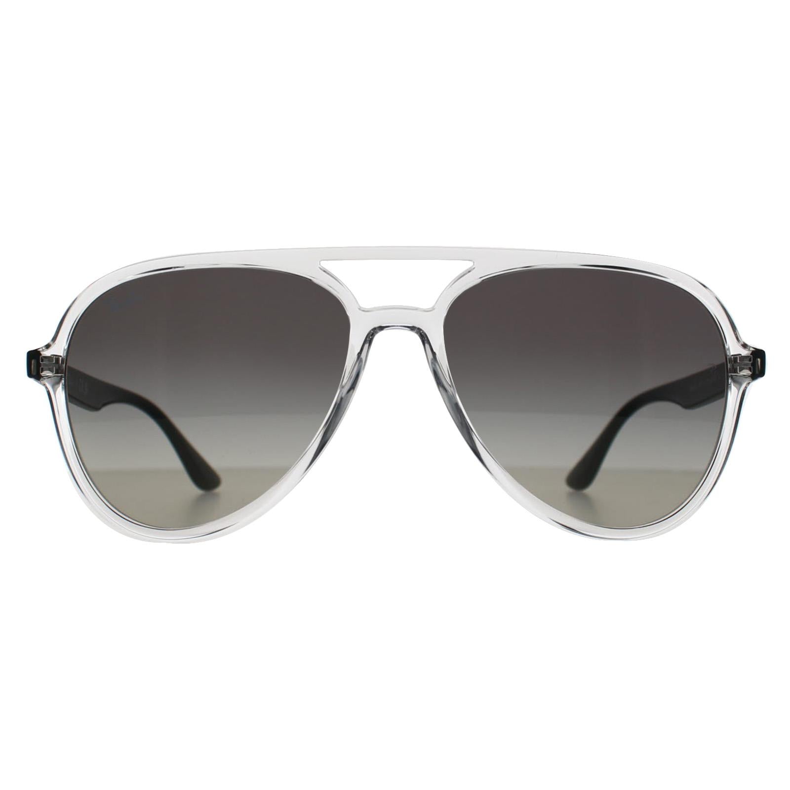 Ray-Ban RB4376 Unisex Clear Sunglasses