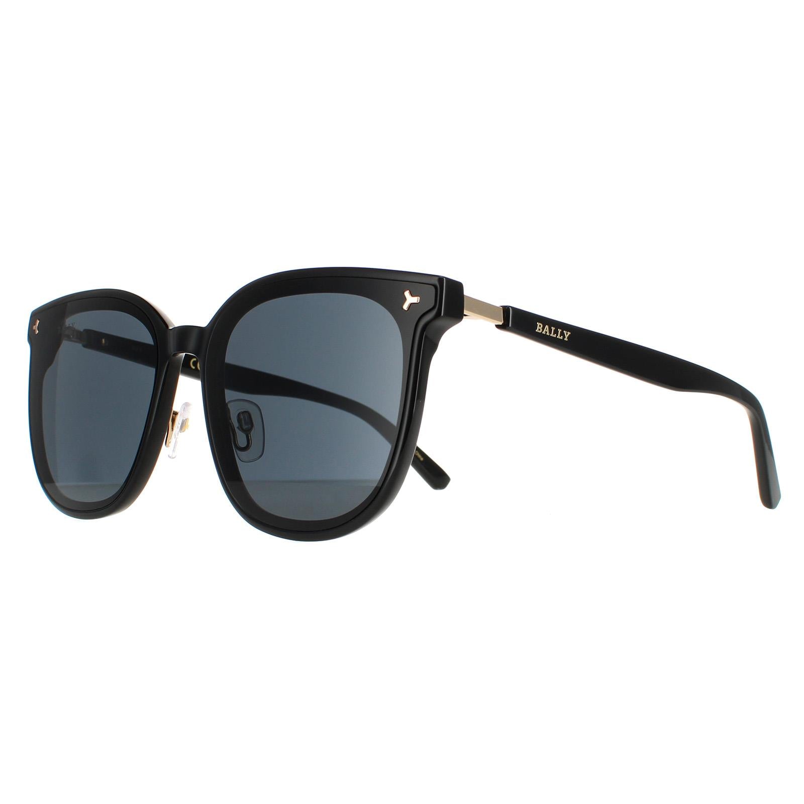Bally BY0044-K Womens Black Sunglasses
