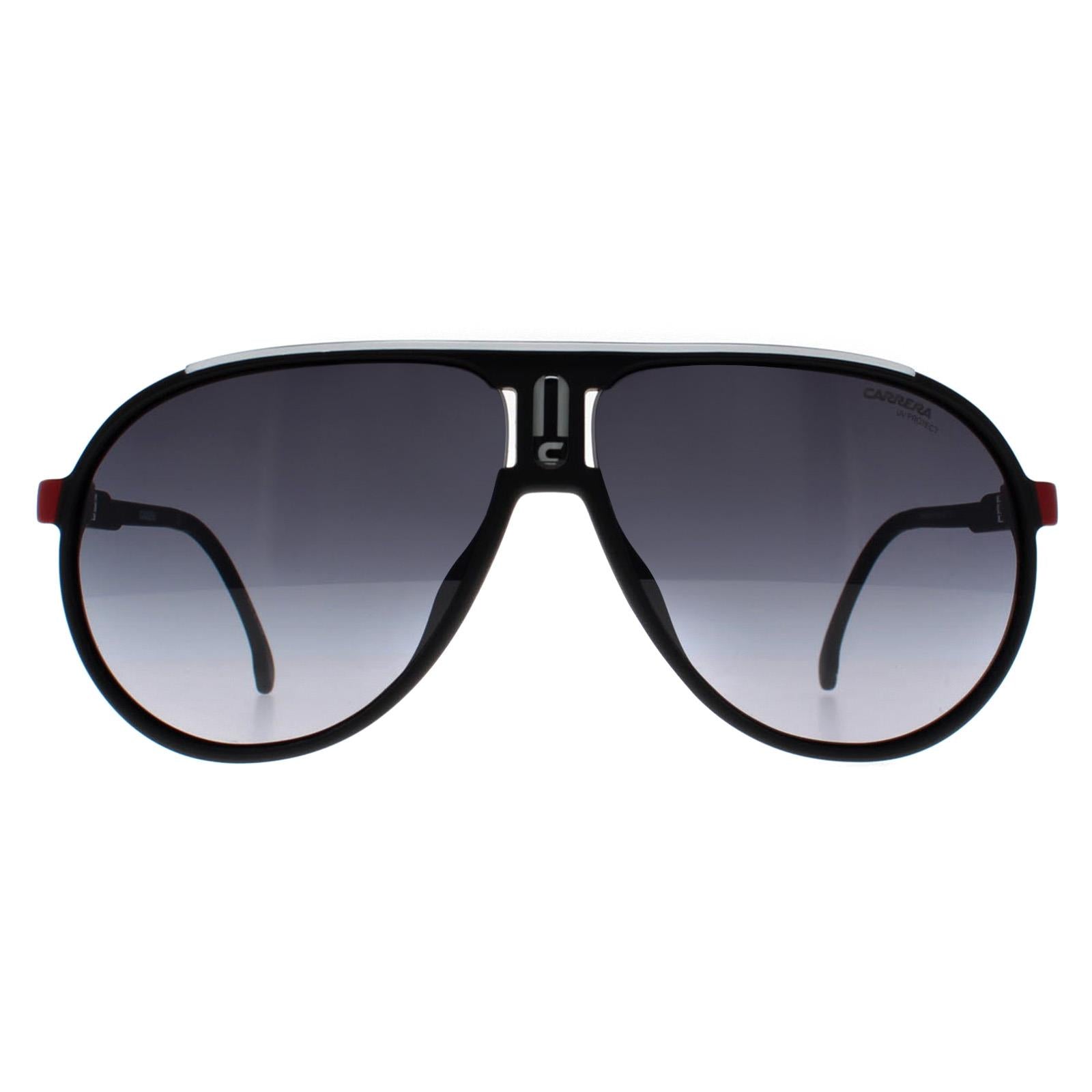 Carrera Champion/N Mens Black Sunglasses