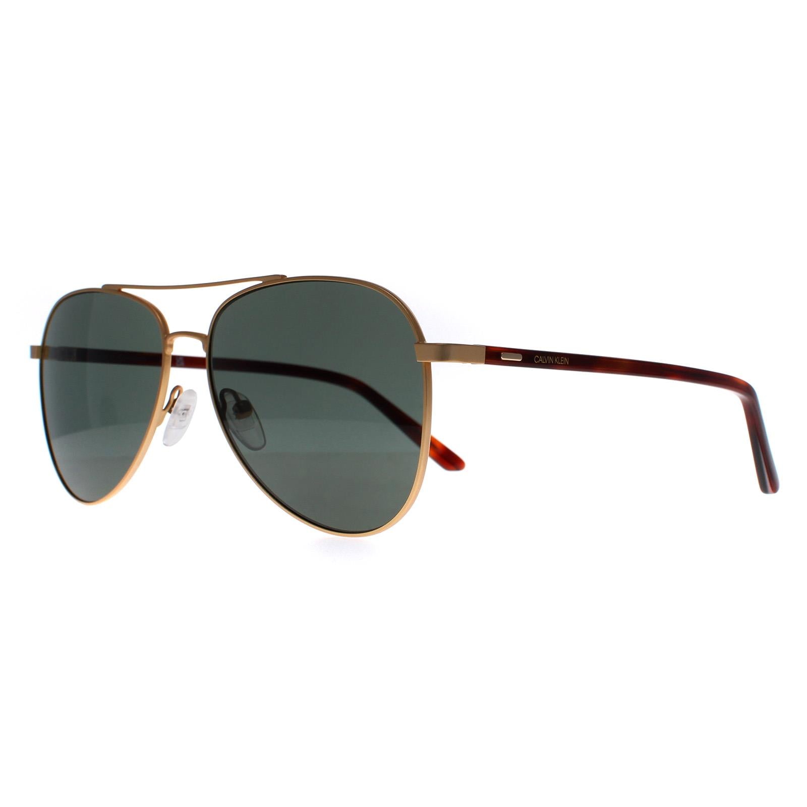 Calvin Klein CK21306S Mens Gold Sunglasses