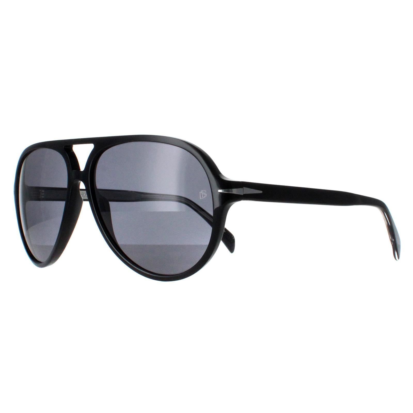David Beckham DB1091/S Mens Black Sunglasses