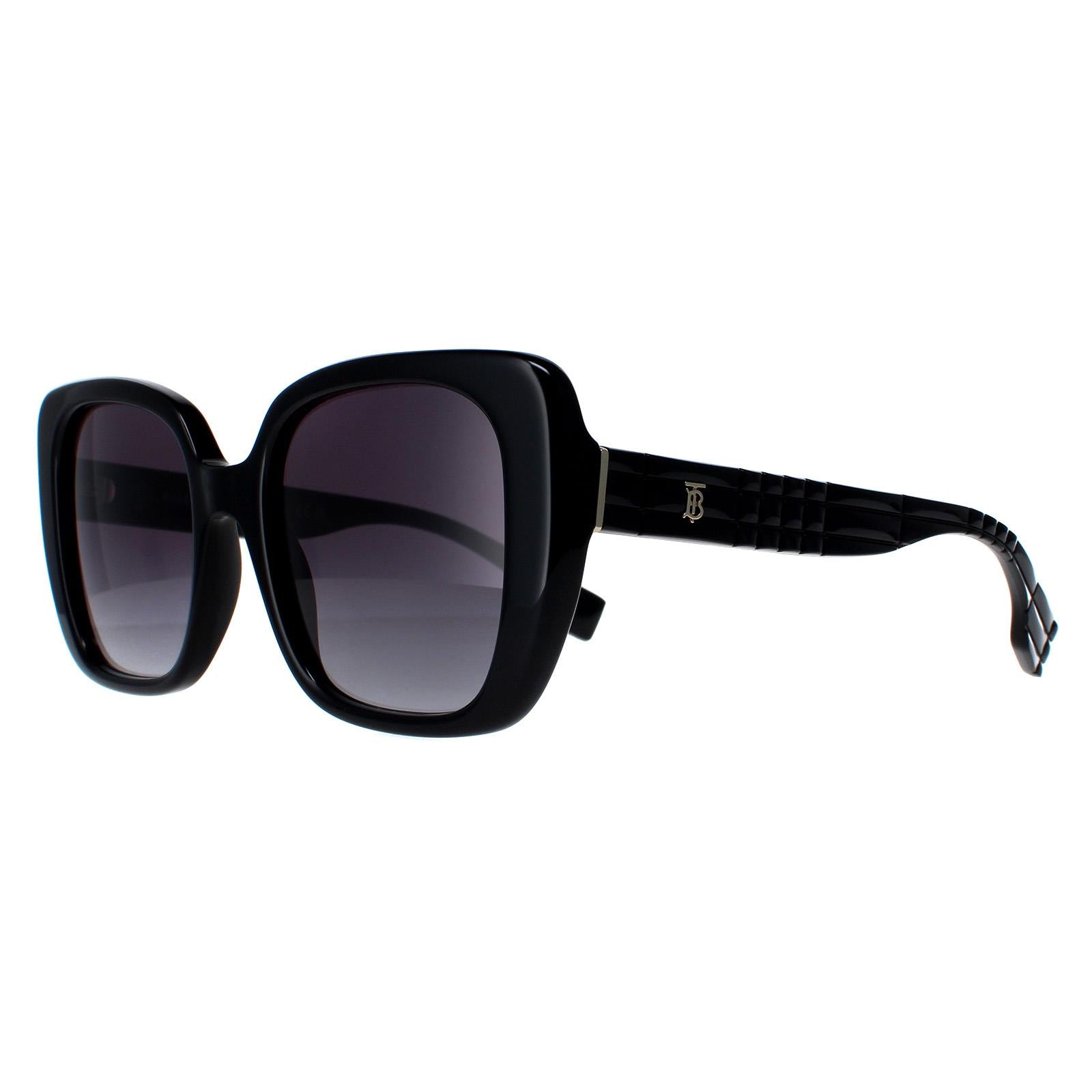 Burberry BE4371 Womens Black Sunglasses