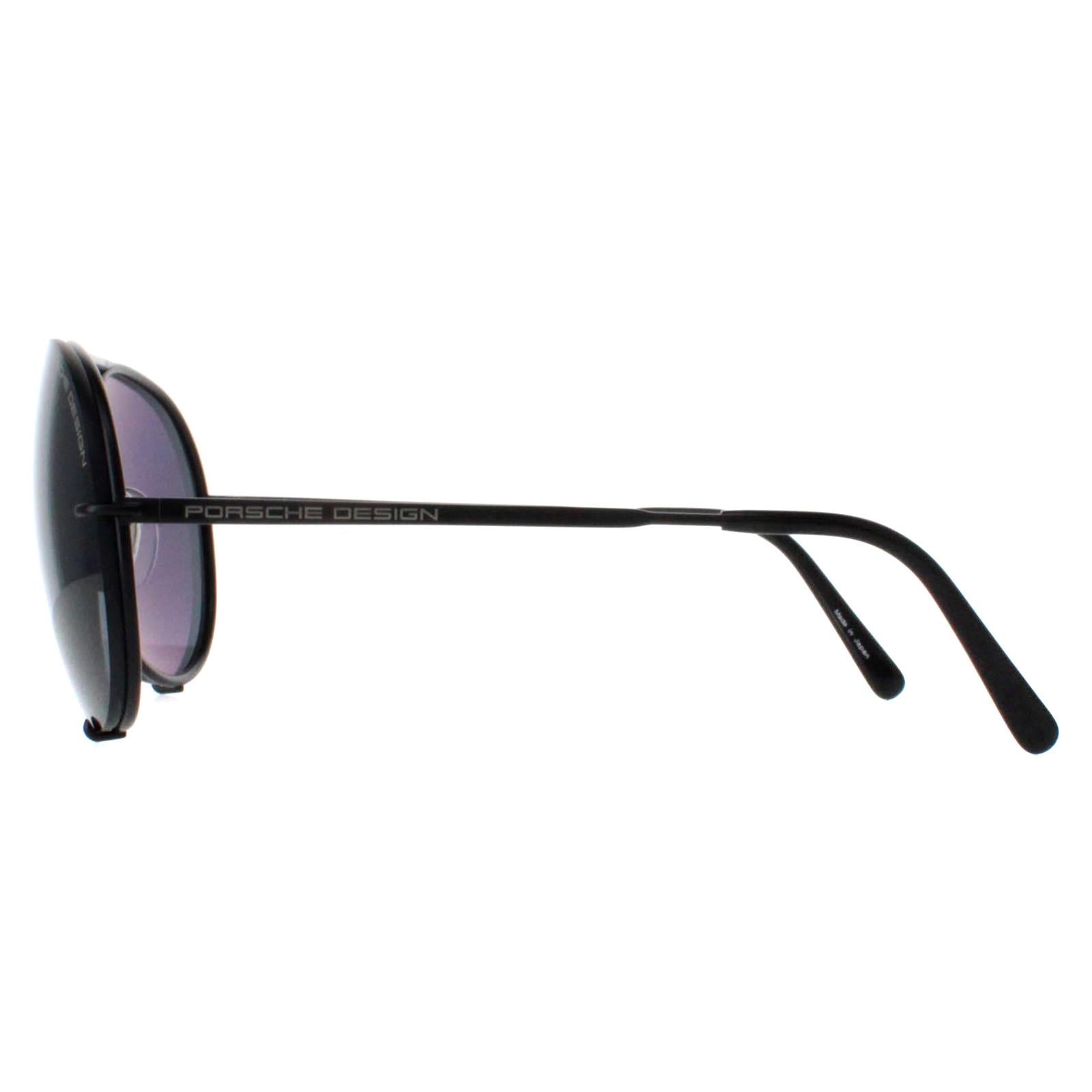 Porsche Design P8478 Unisex Black Sunglasses