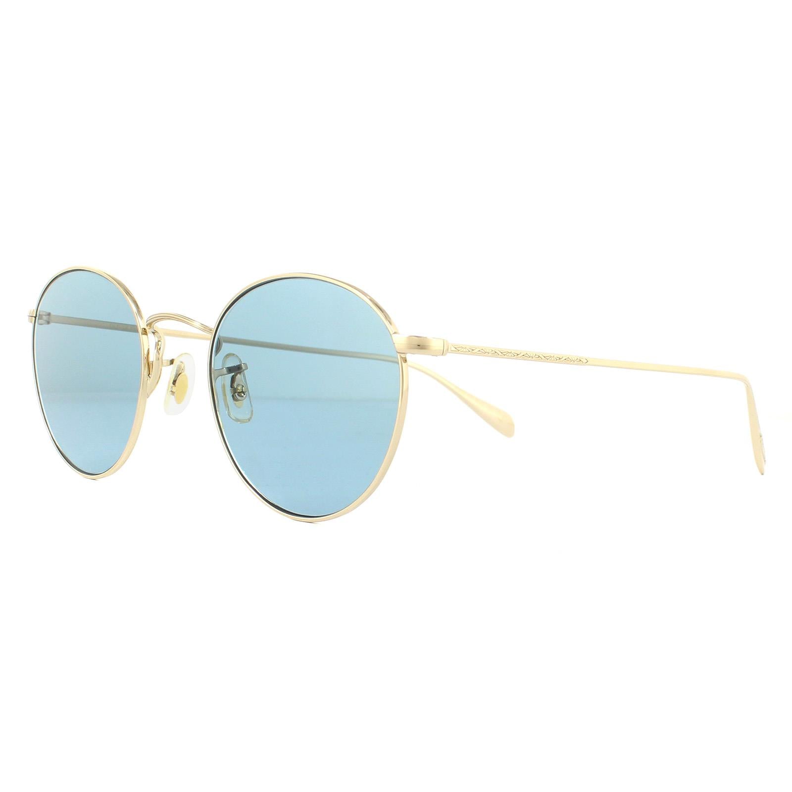 Oliver Peoples Coleridge OV1186S Unisex Gold Sunglasses