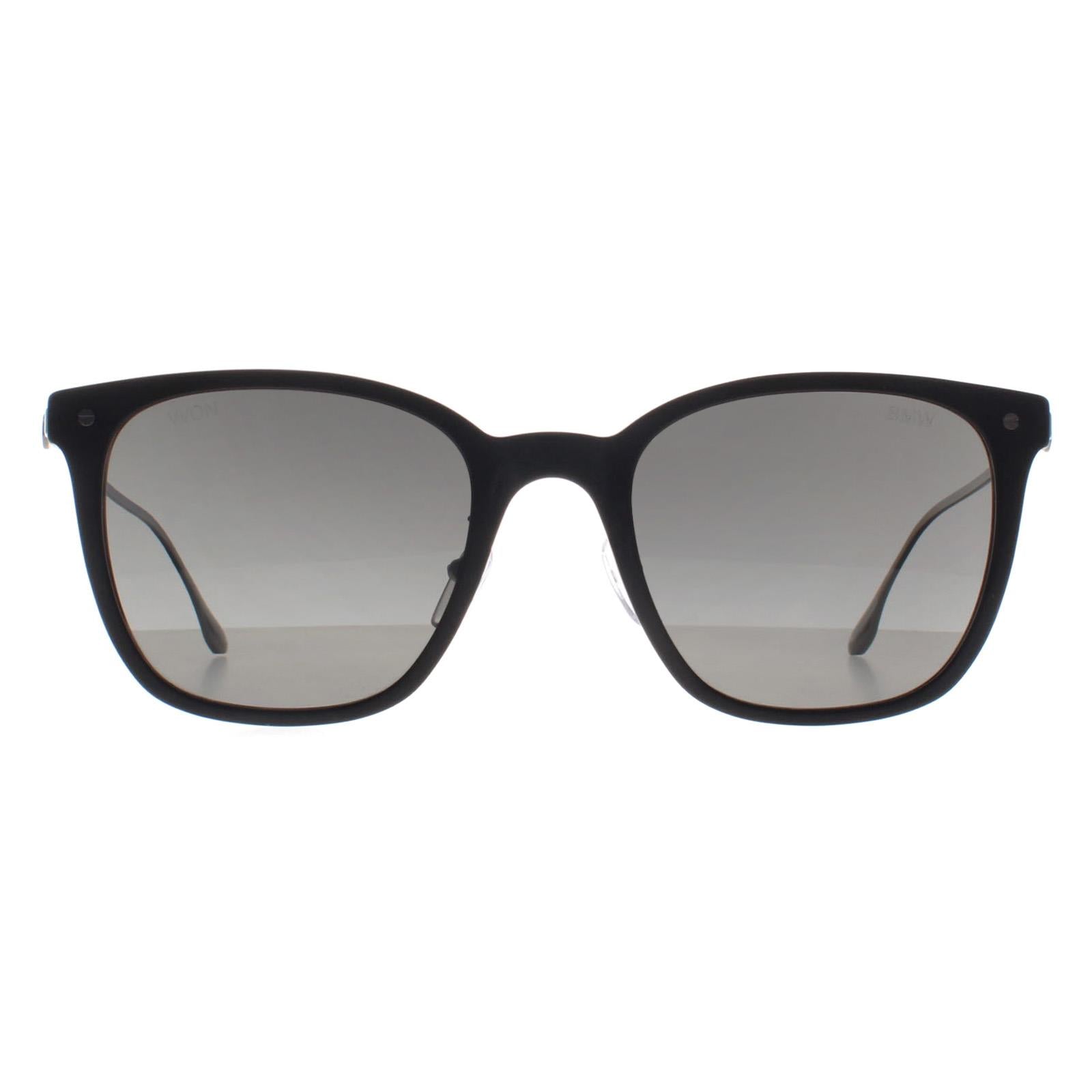 BMW BW0008 Unisex Black Sunglasses