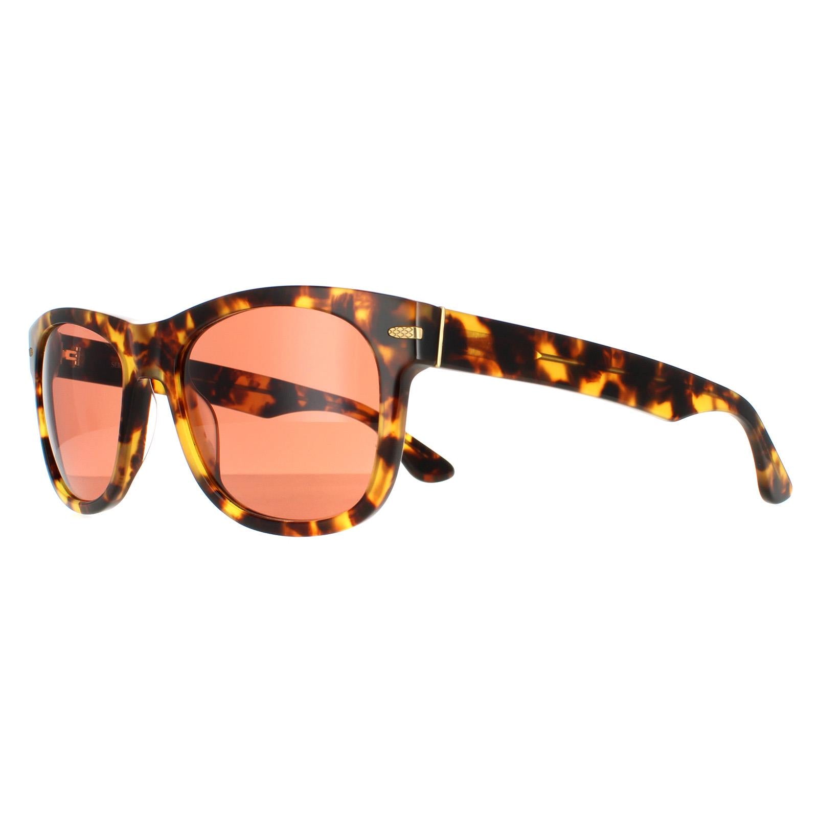 Serengeti Foyt Large Unisex Brown Sunglasses
