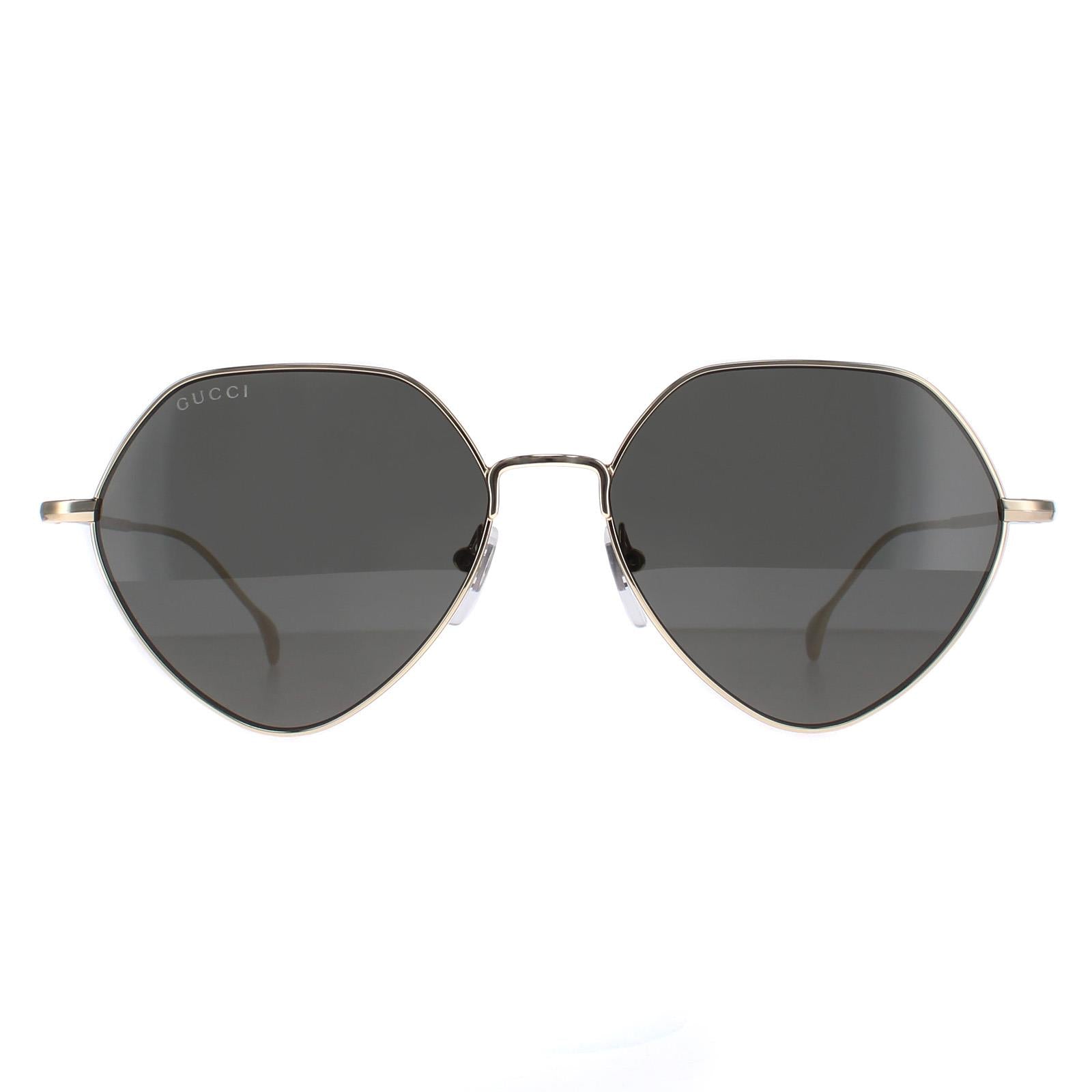 Gucci GG1182S Womens Gold Sunglasses