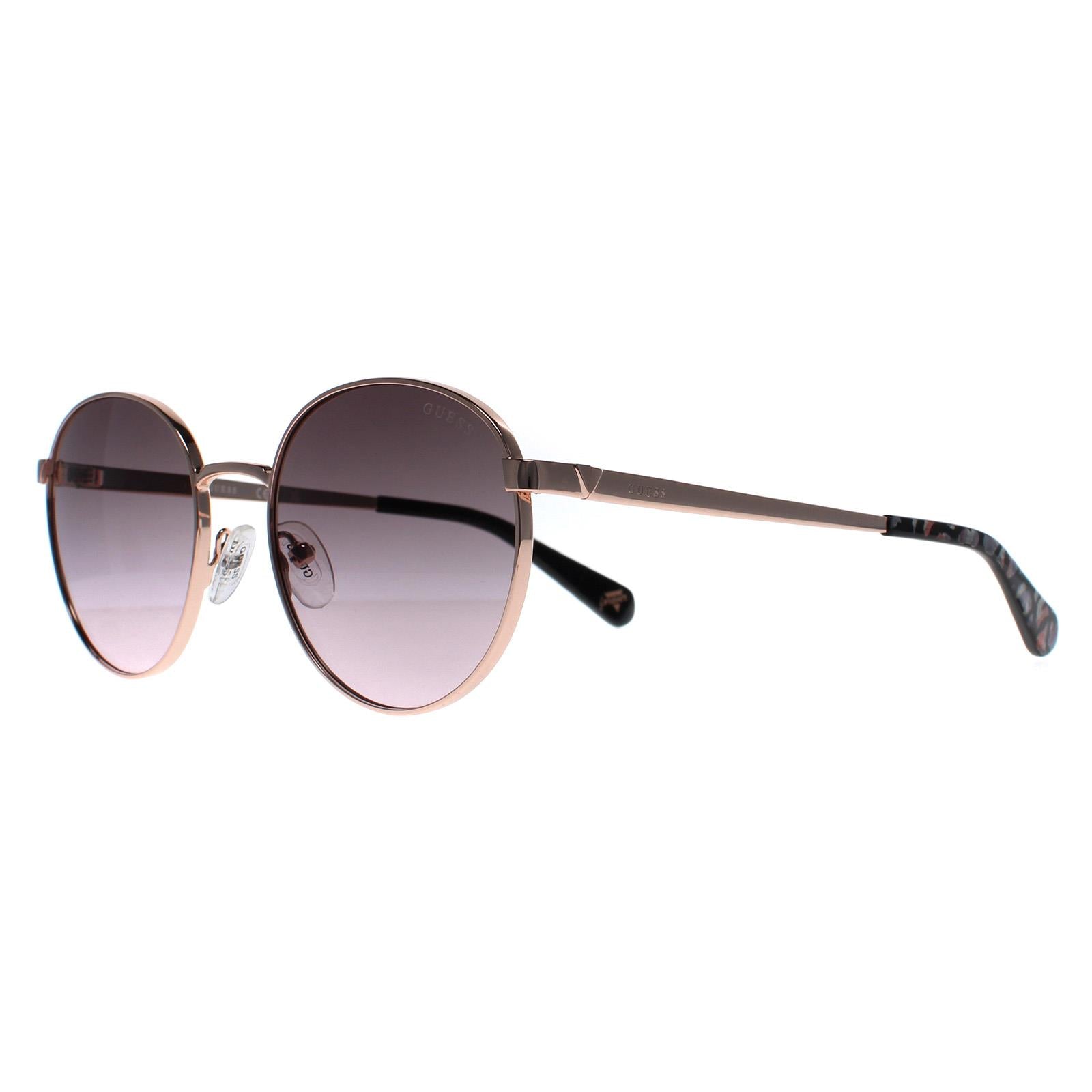 Guess GU5214 Unisex Gold Sunglasses