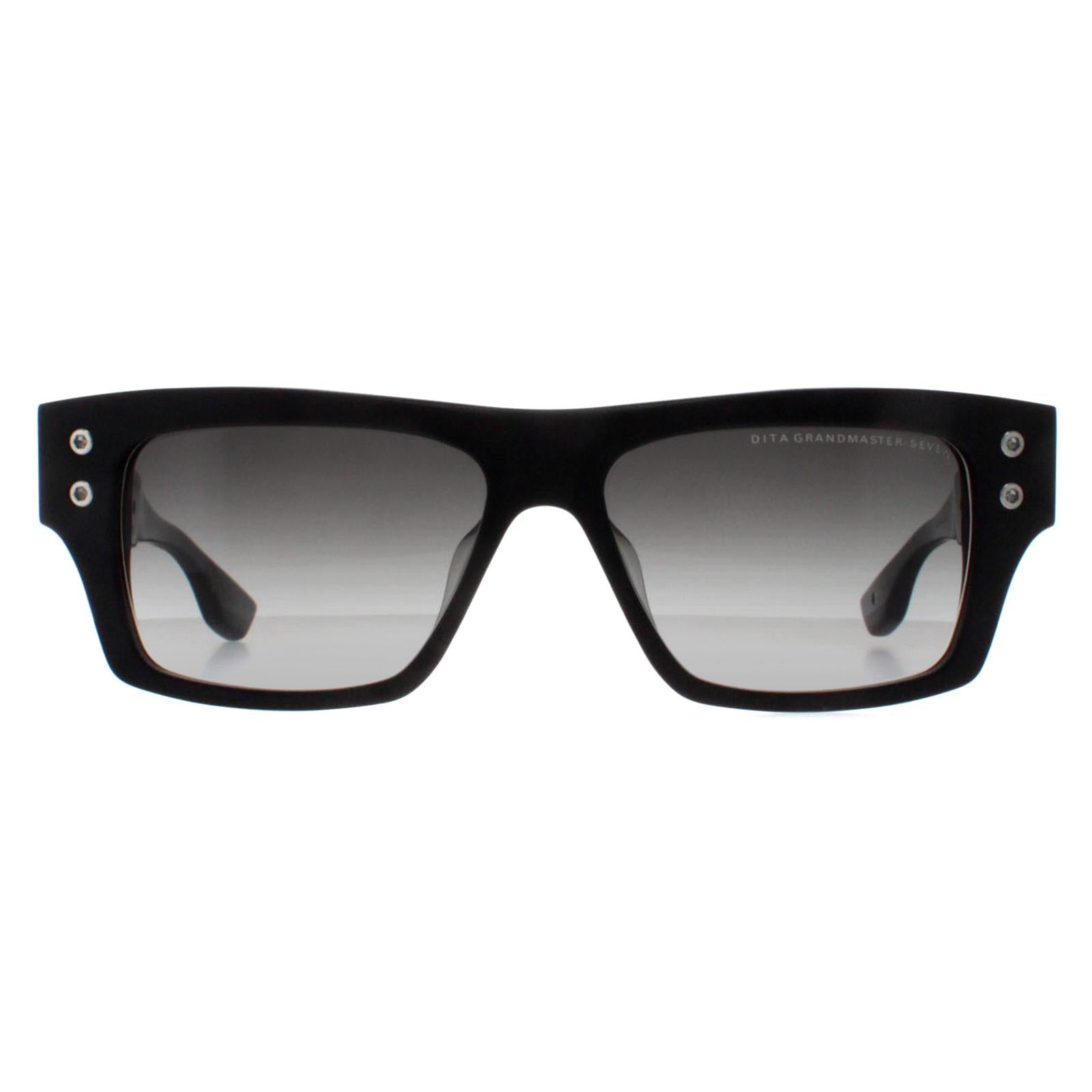 Dita Grandmaster Seven Unisex Black Sunglasses