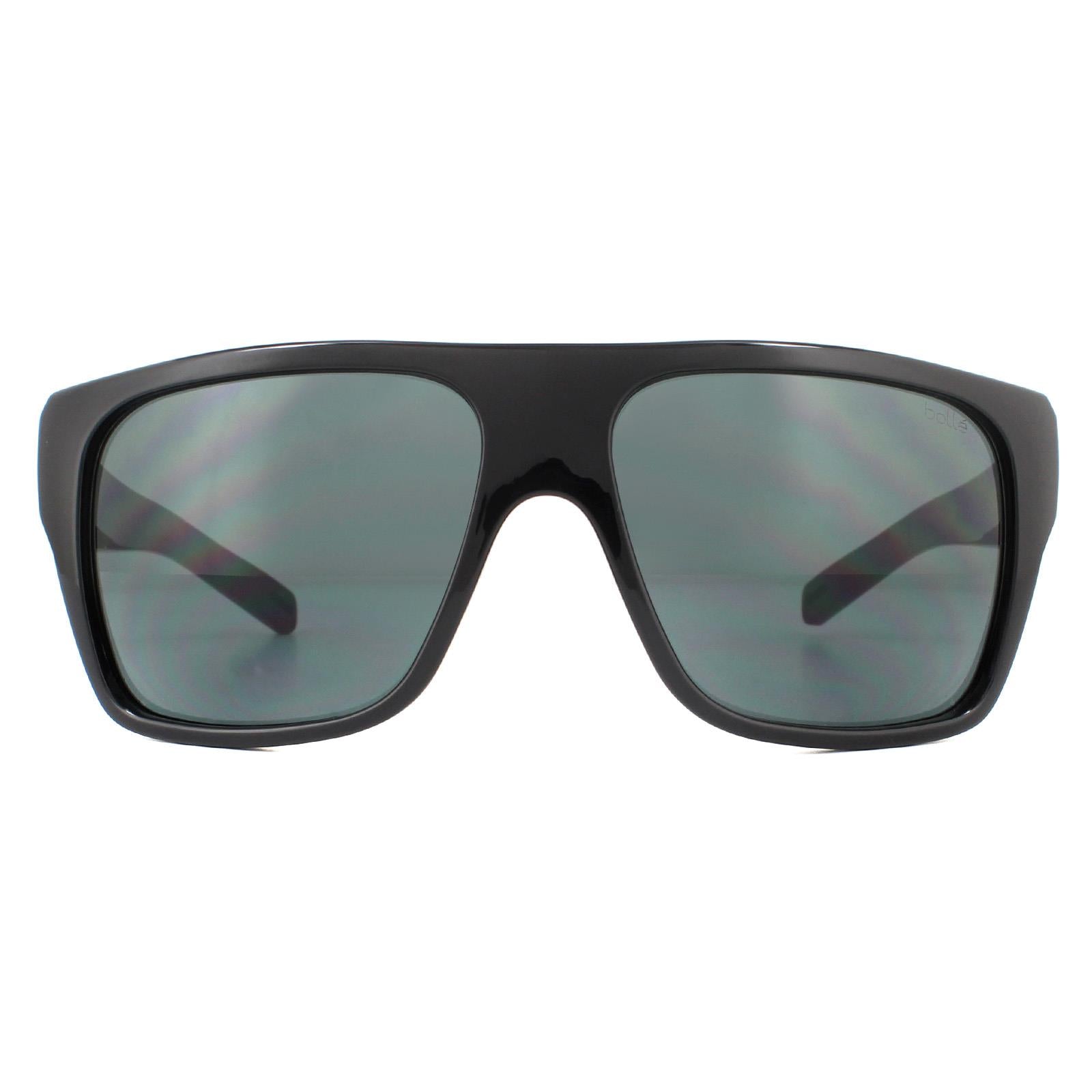 Bolle Falco Unisex Black Sunglasses
