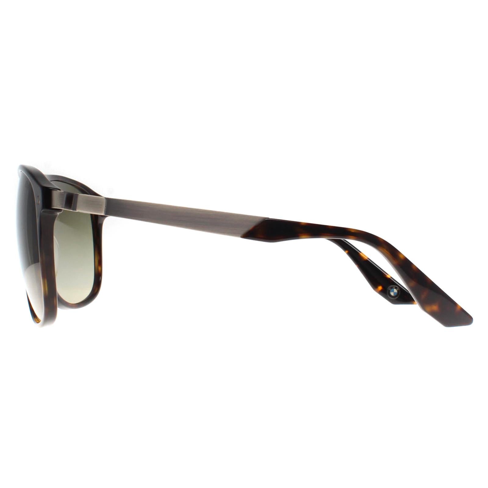 BMW BW0001 Mens Brown Sunglasses