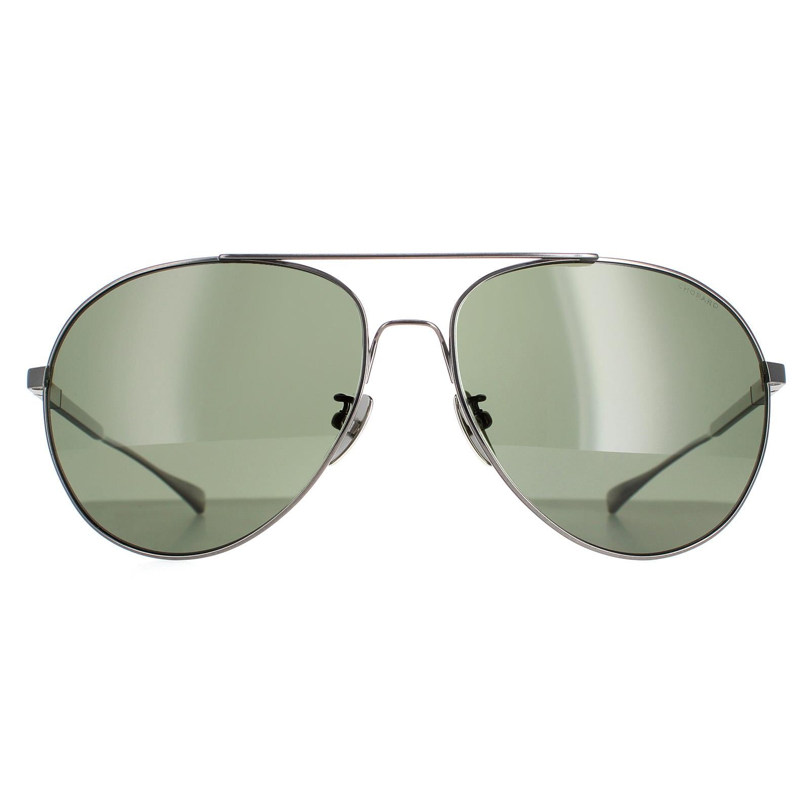 Chopard SCHD57M Mens Gray Sunglasses