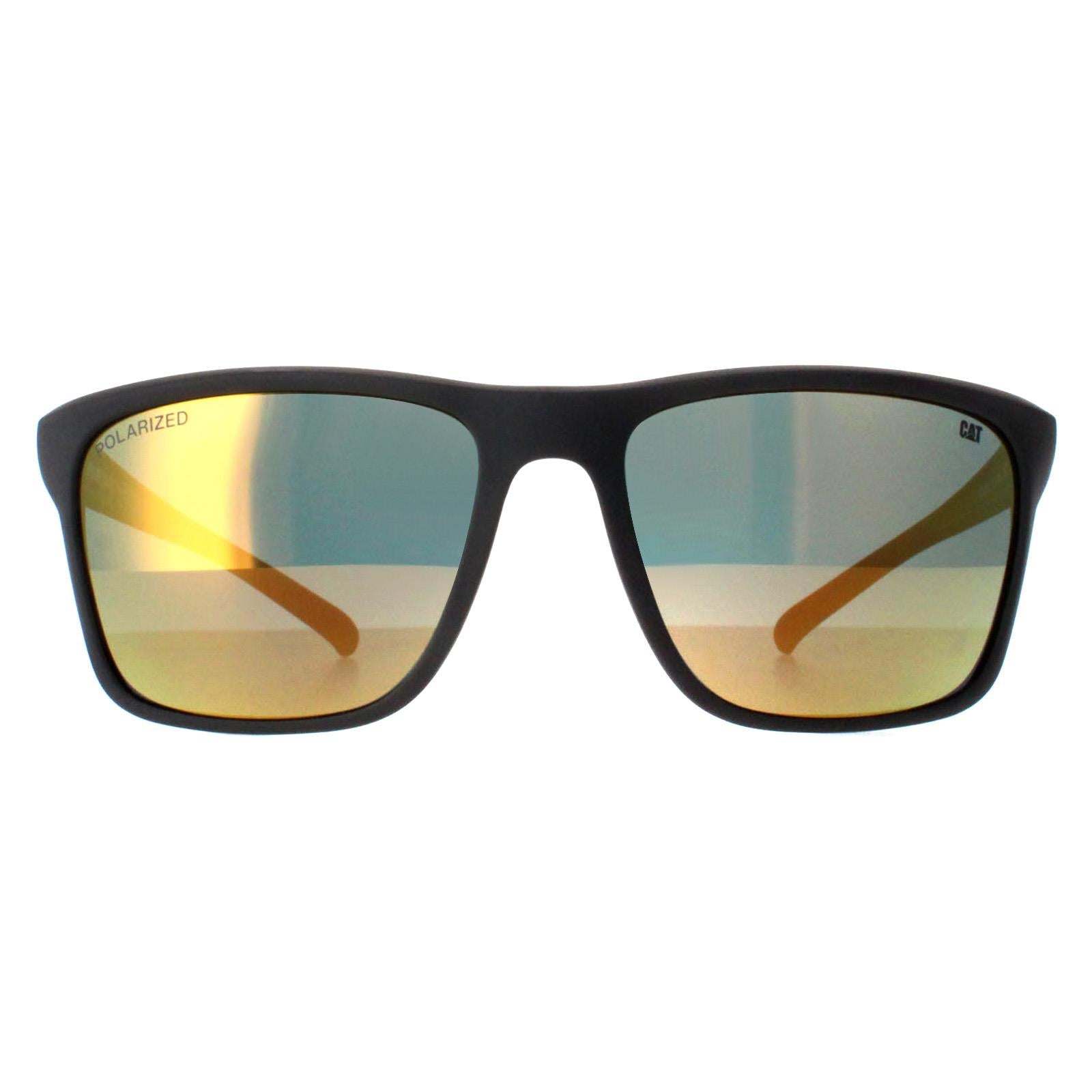 Caterpillar CTS-8012 Mens Gray Sunglasses