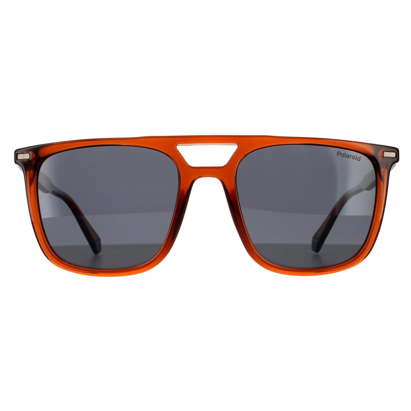 Polaroid PLD 4123/S Mens Brown Sunglasses