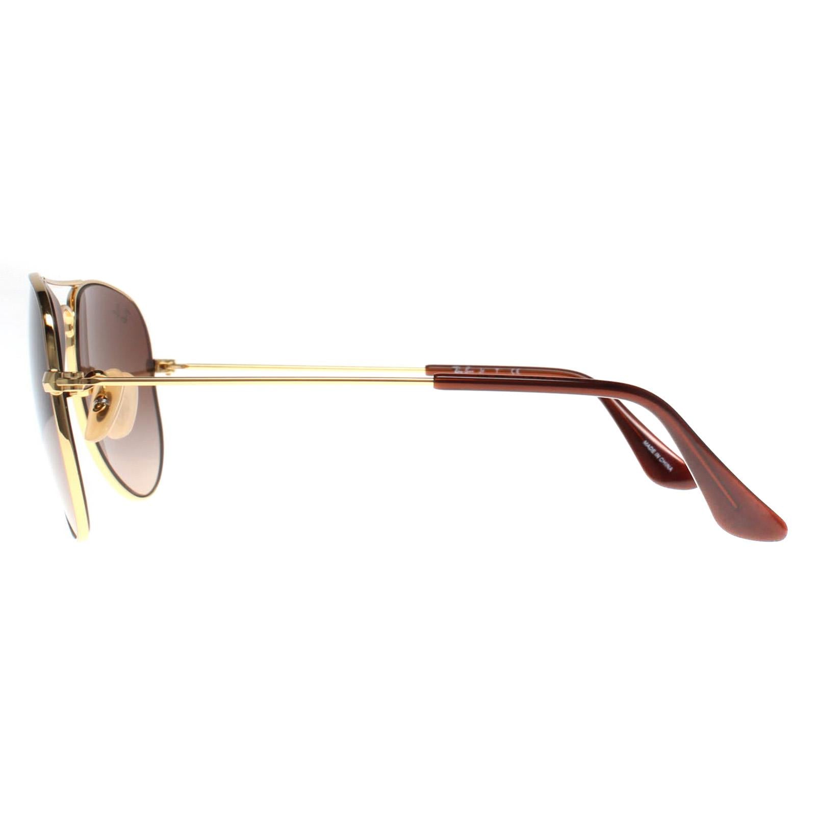 Ray-Ban Junior RJ9506S Unisex Kinder Gold Sunglasses