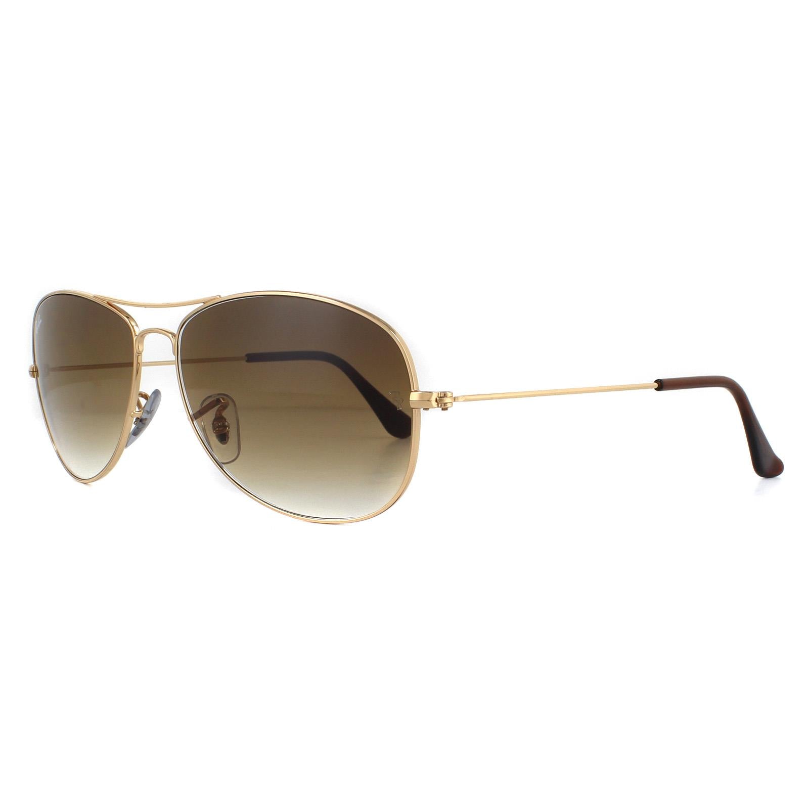 Ray-Ban Cockpit 3362  Gold Sunglasses