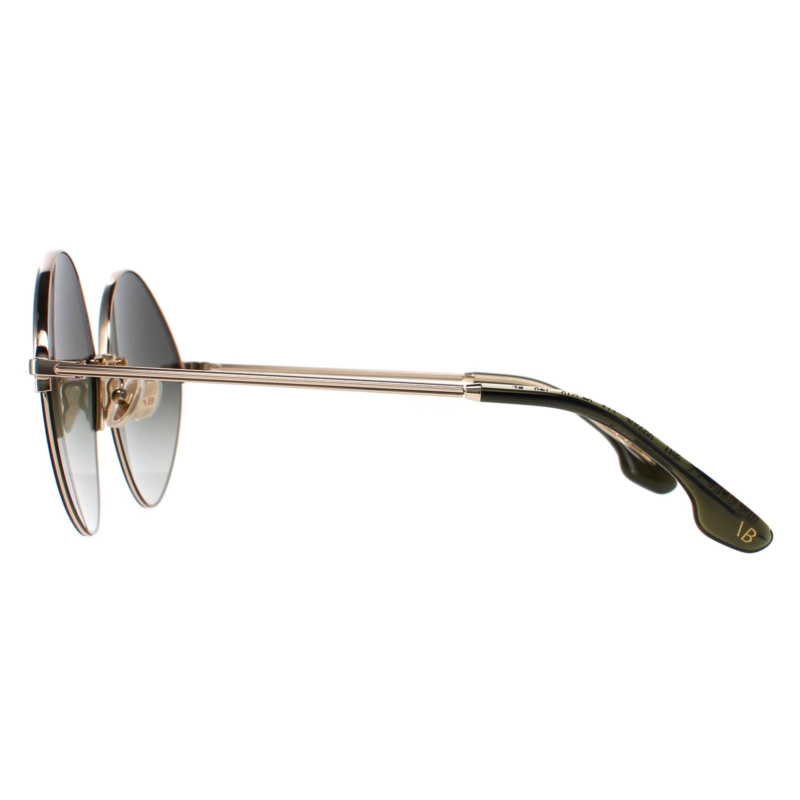 Victoria Beckham VB220S Womens Gold Sunglasses