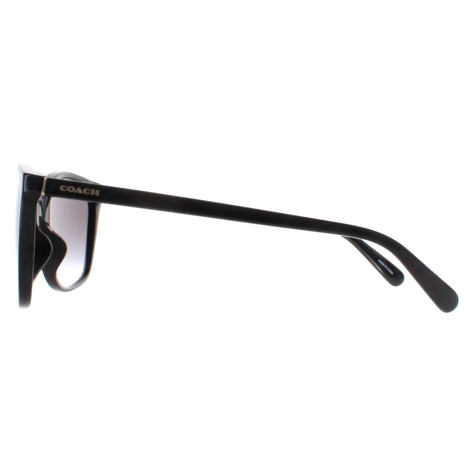 Coach HC8361U Womens Black Sunglasses