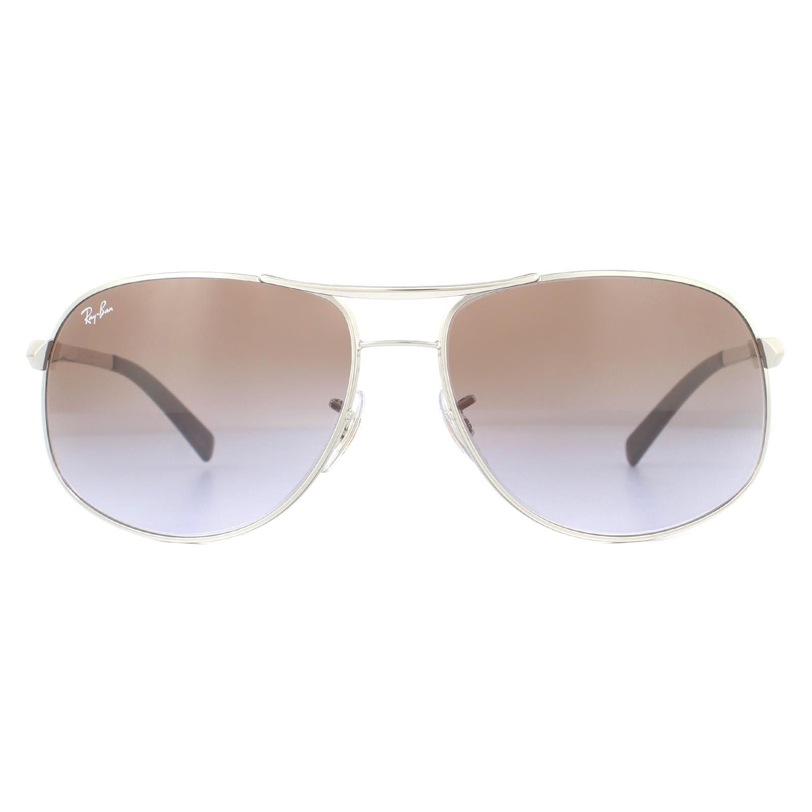 Ray-Ban RB3387  Silver Sunglasses