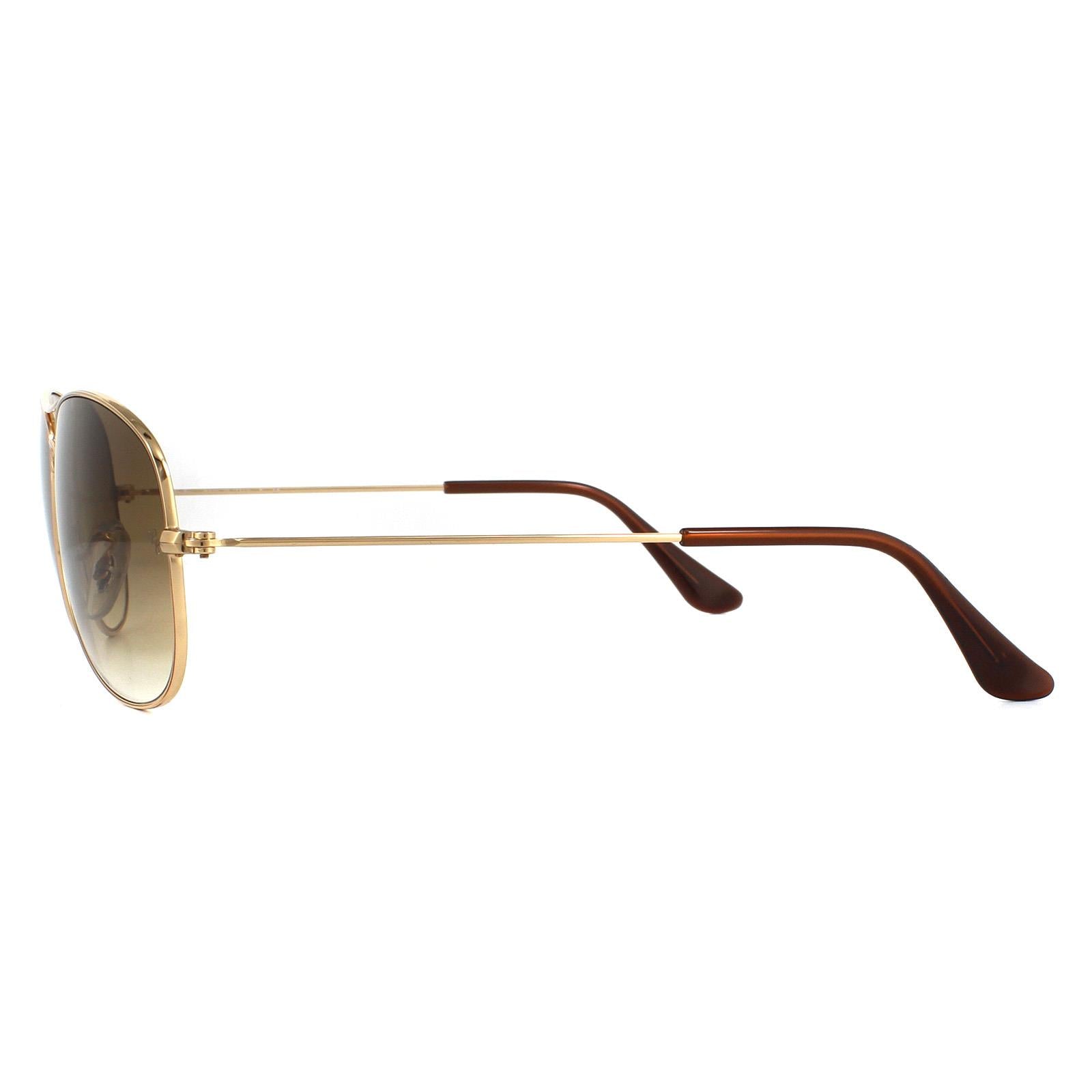 Ray-Ban Cockpit 3362  Gold Sunglasses