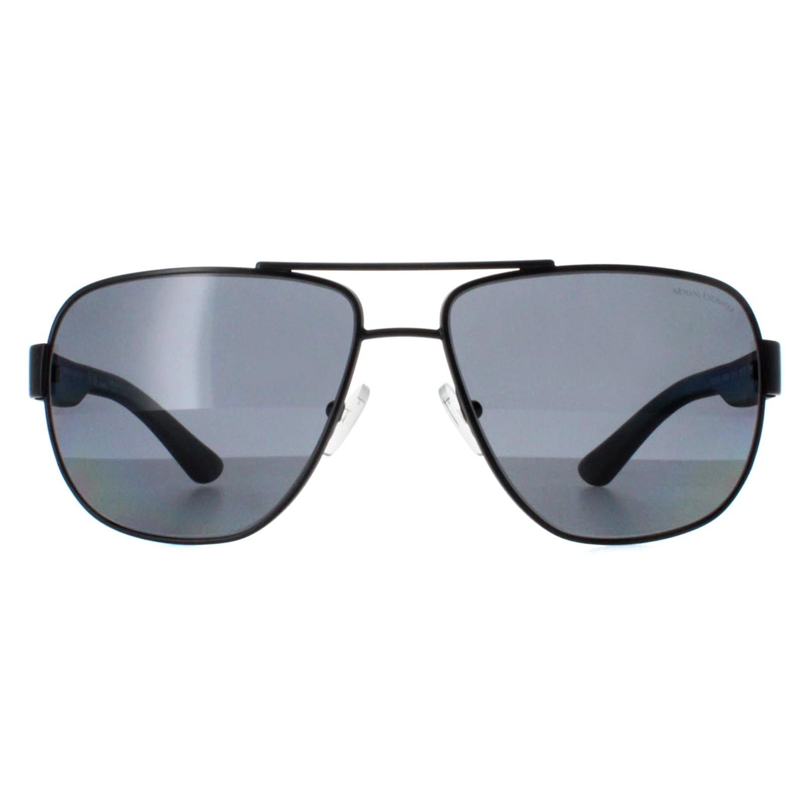 Armani Exchange AX2012S Mens Black Sunglasses