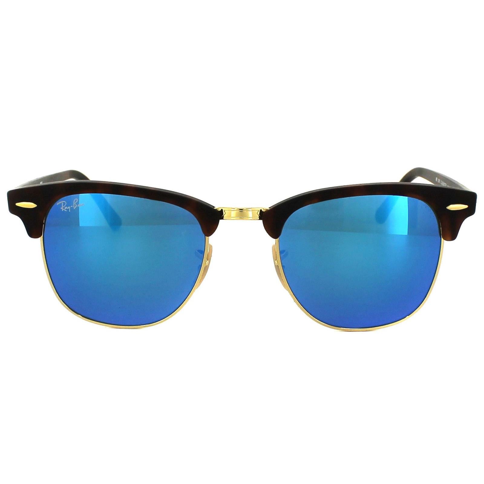 Ray-Ban Clubmaster 3016 Unisex Brown Sunglasses