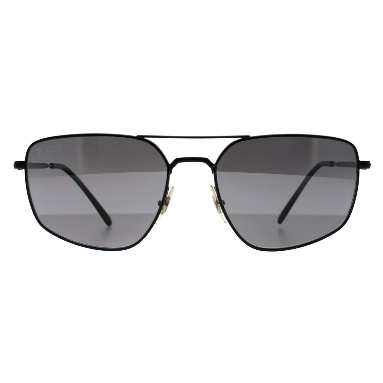 Ray-Ban RB3666 Unisex Black Sunglasses
