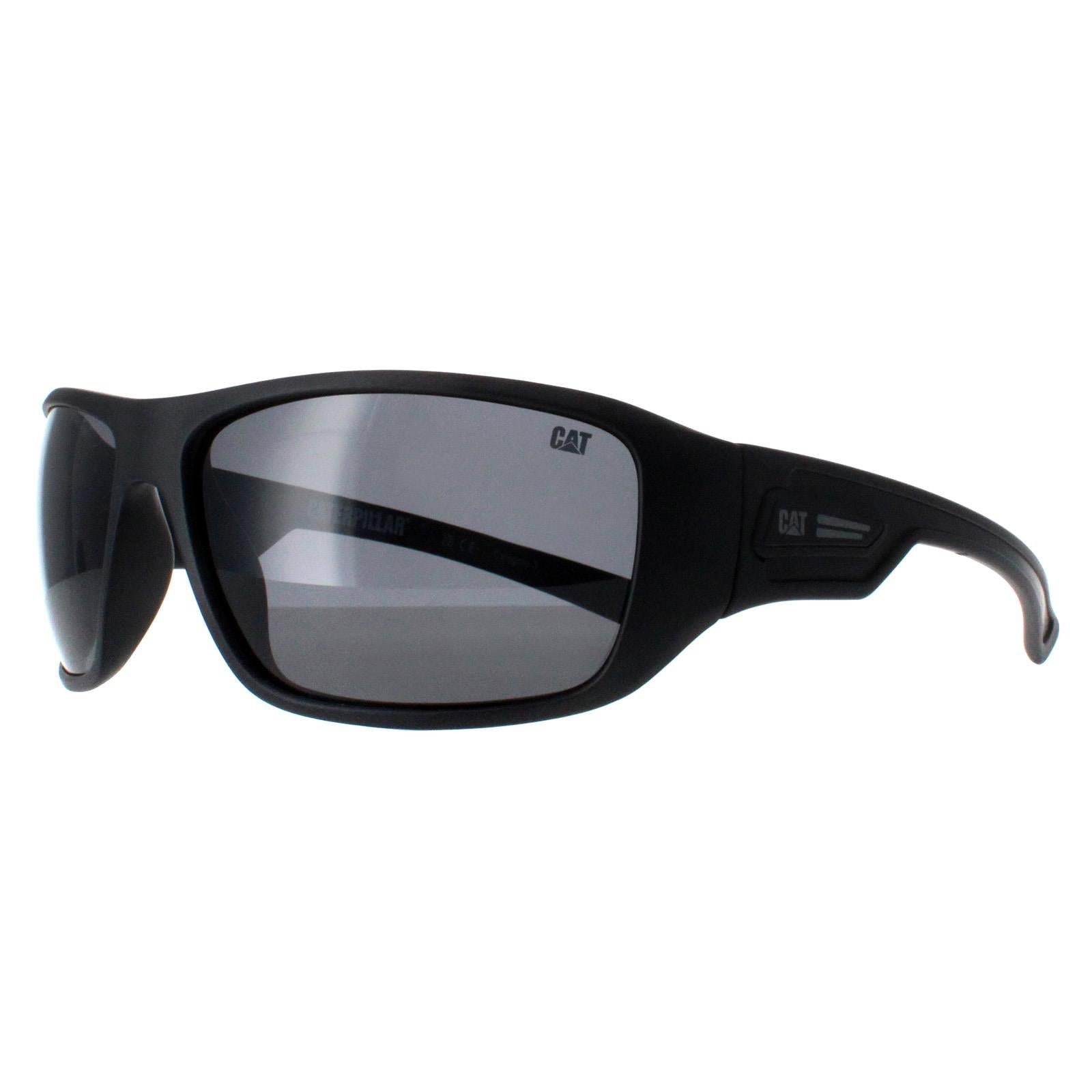 Caterpillar CTS-JACK Mens Black Sunglasses