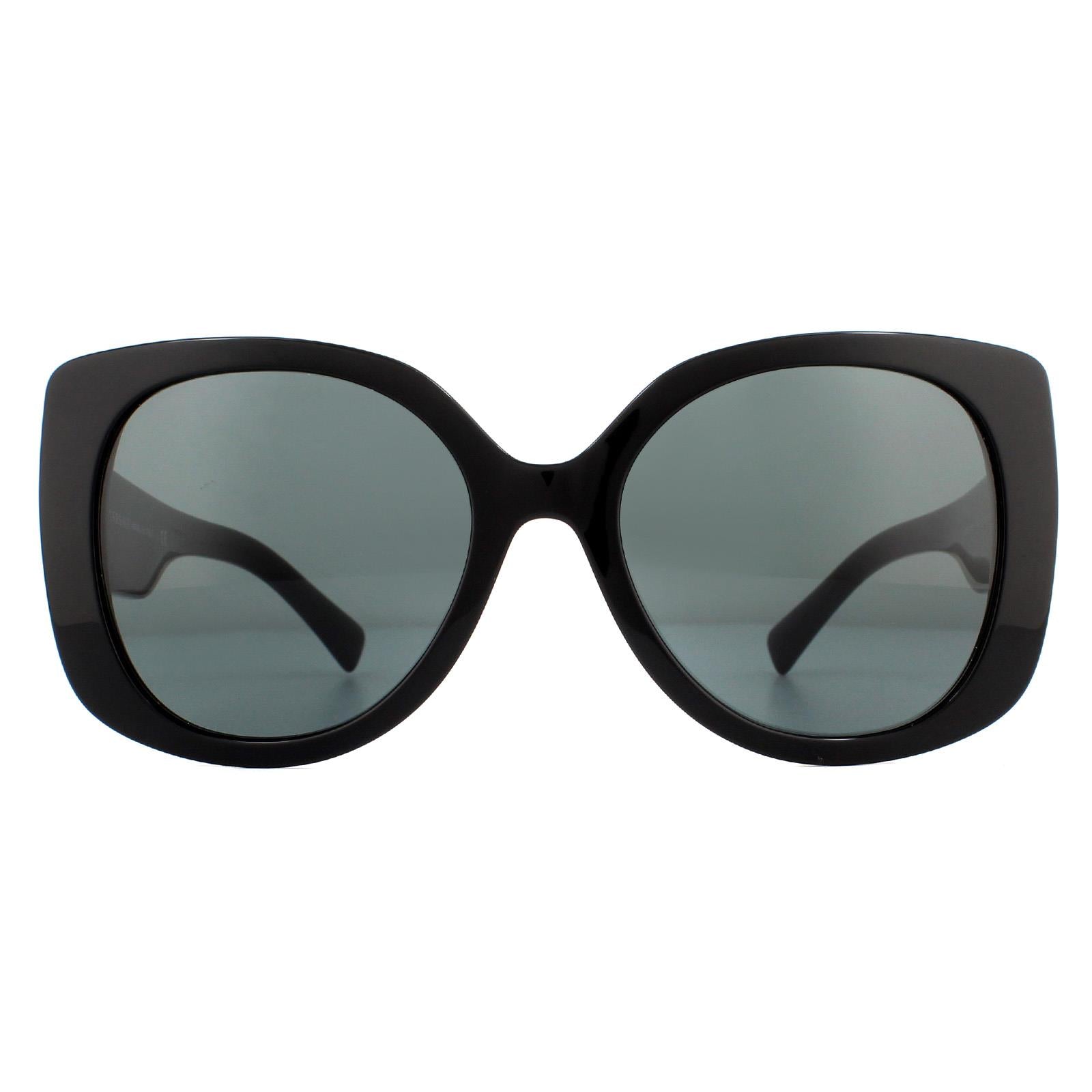 Versace VE4387 Womens Black Sunglasses