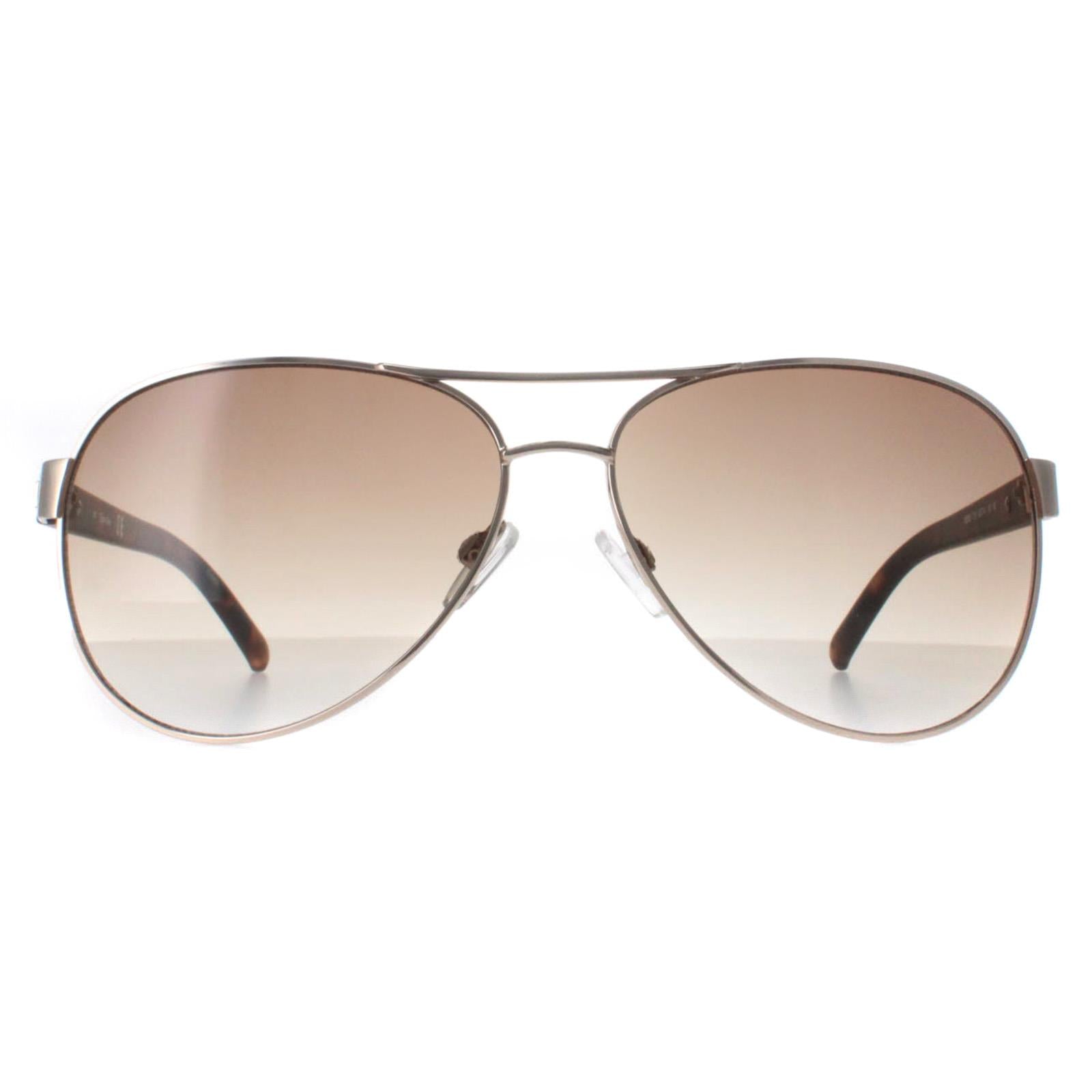 Calvin Klein R356S Womens Gold Sunglasses