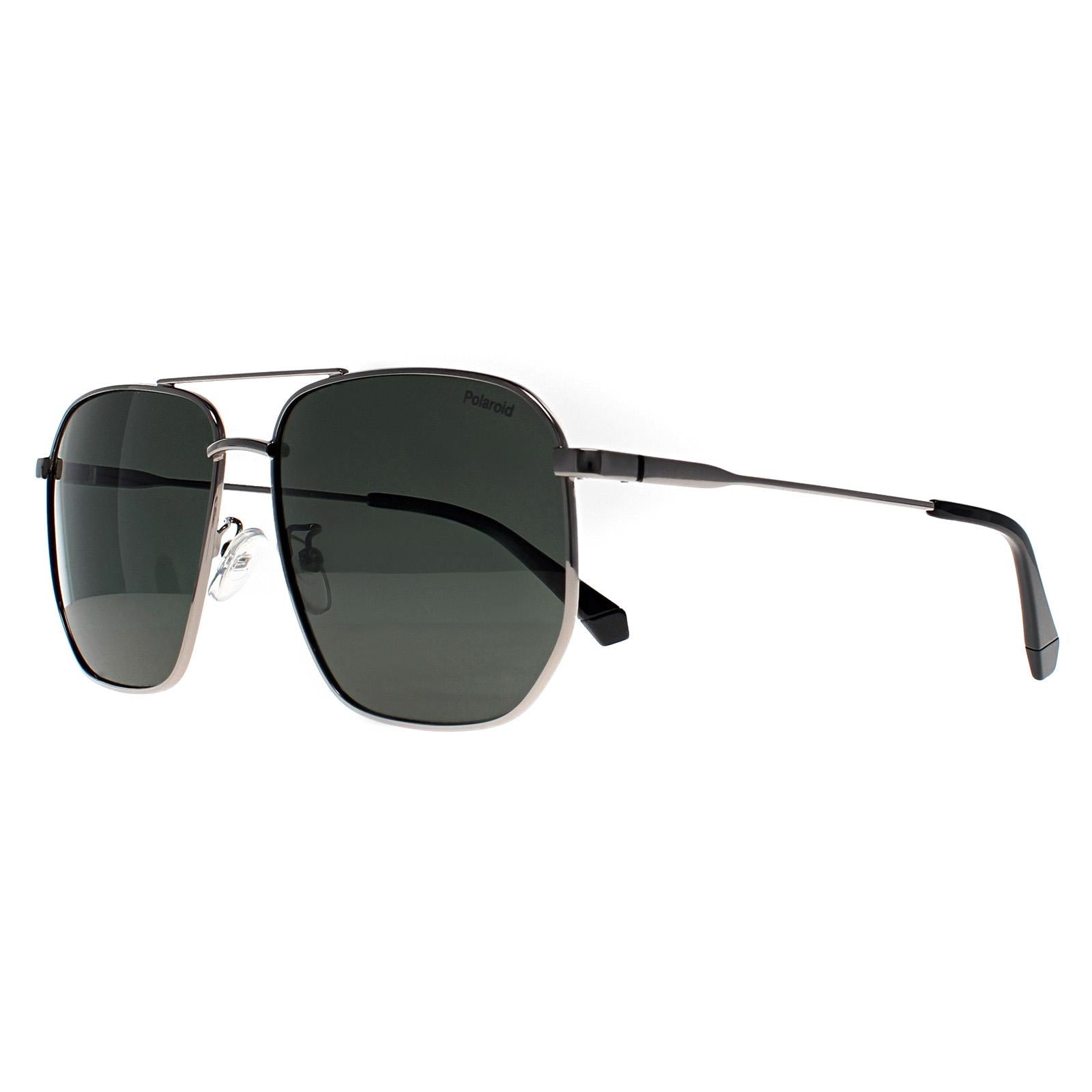 Polaroid PLD 4141/G/S/X Unisex Gray Sunglasses
