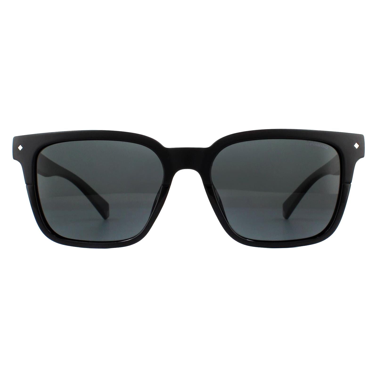 Polaroid PLD 6044/S Unisex Black Sunglasses