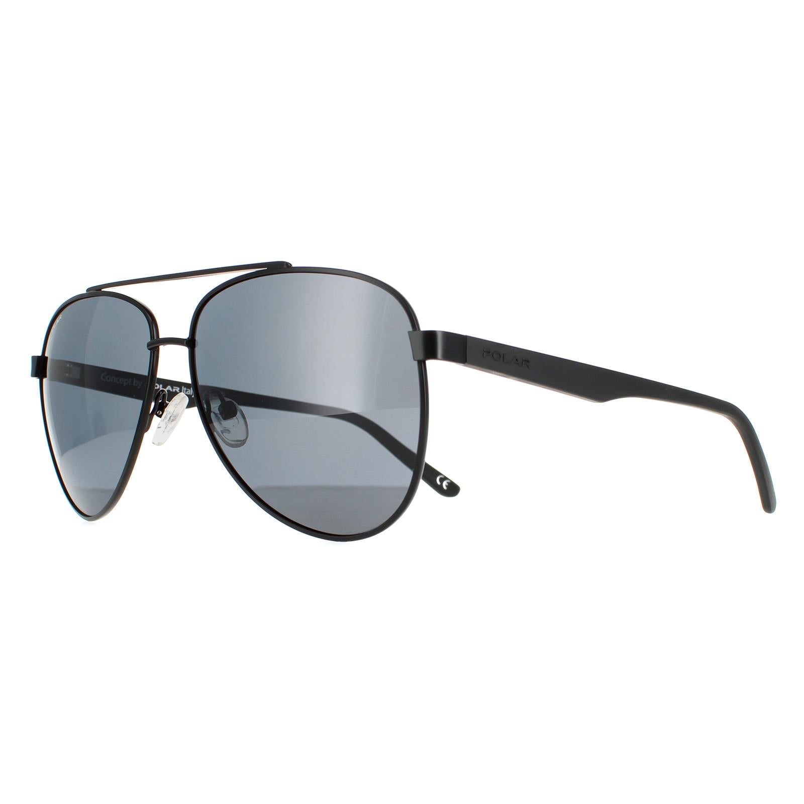 Polar 756 Mens Black Sunglasses