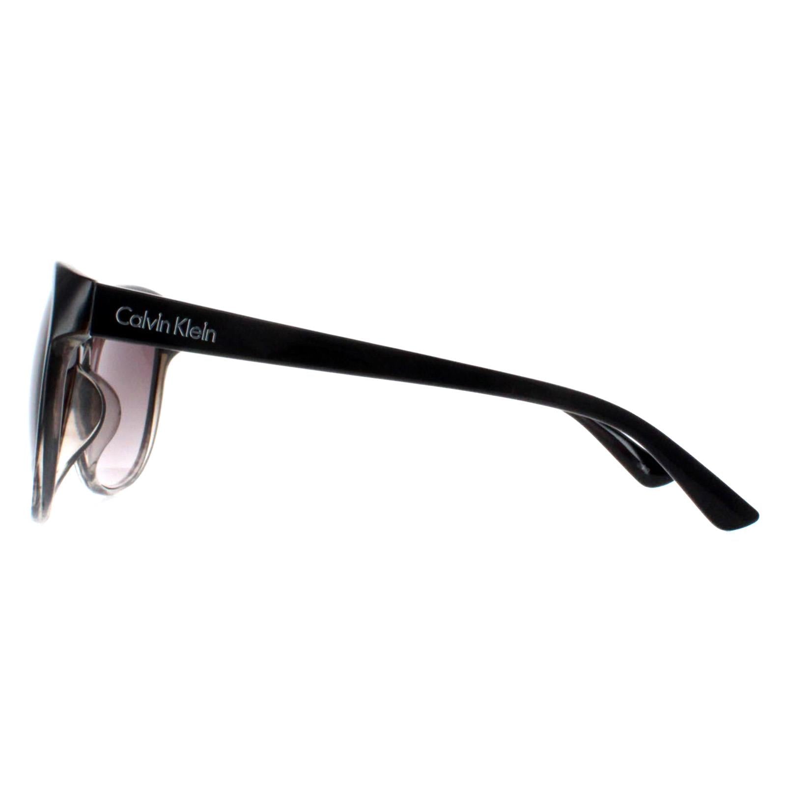 Calvin Klein R661S Womens Black Sunglasses