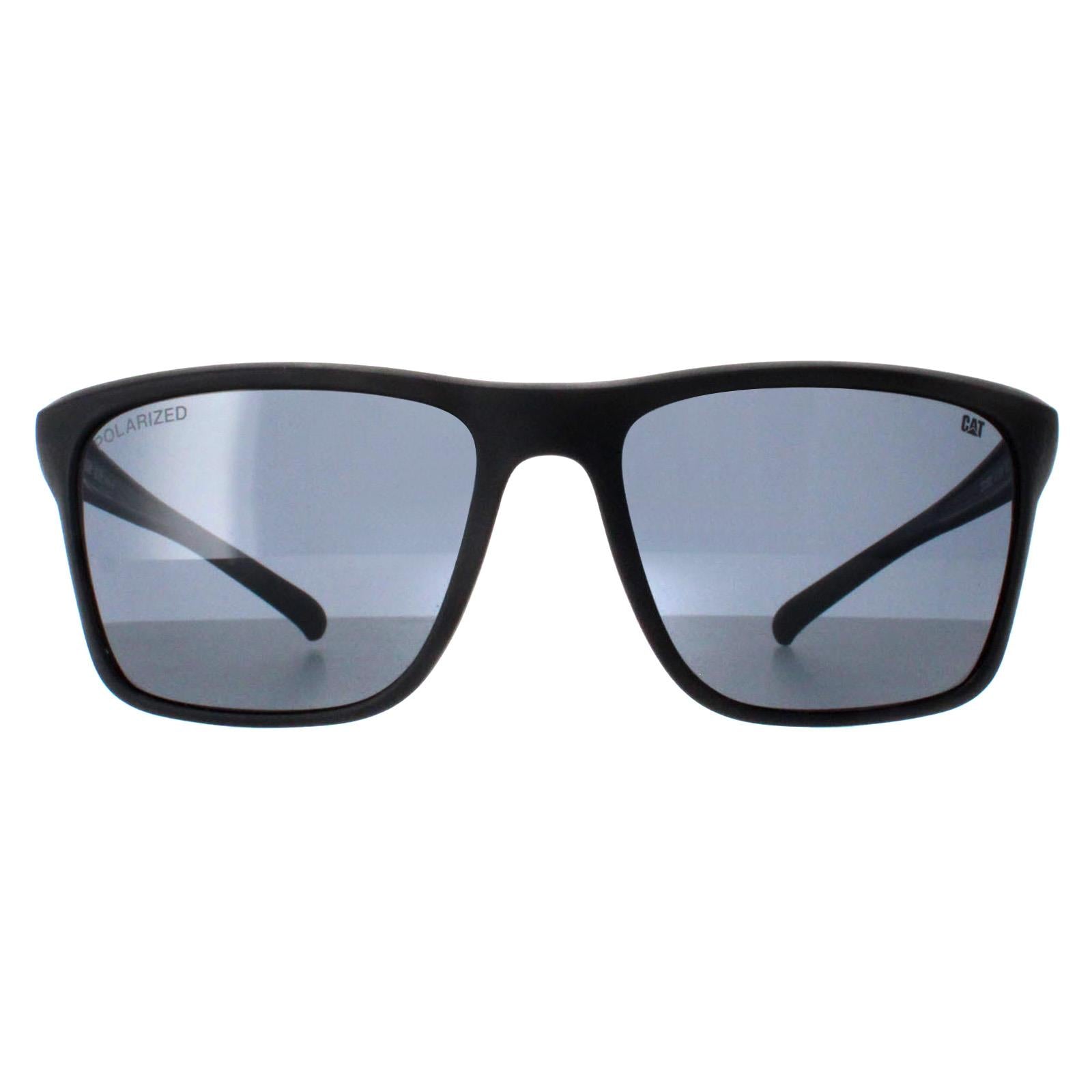 Caterpillar CTS-8012 Mens Black Sunglasses