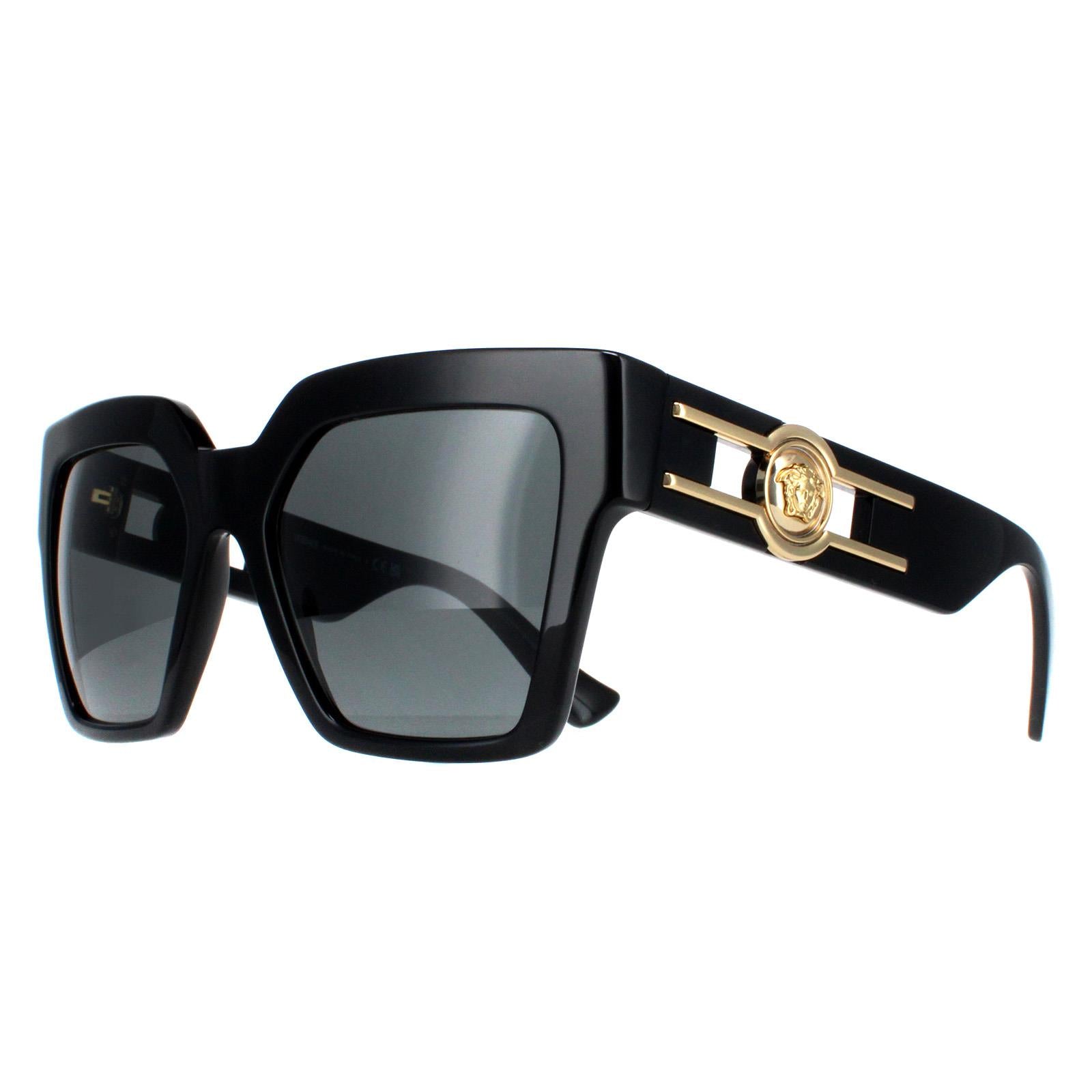 Versace VE4458 Womens Black Sunglasses