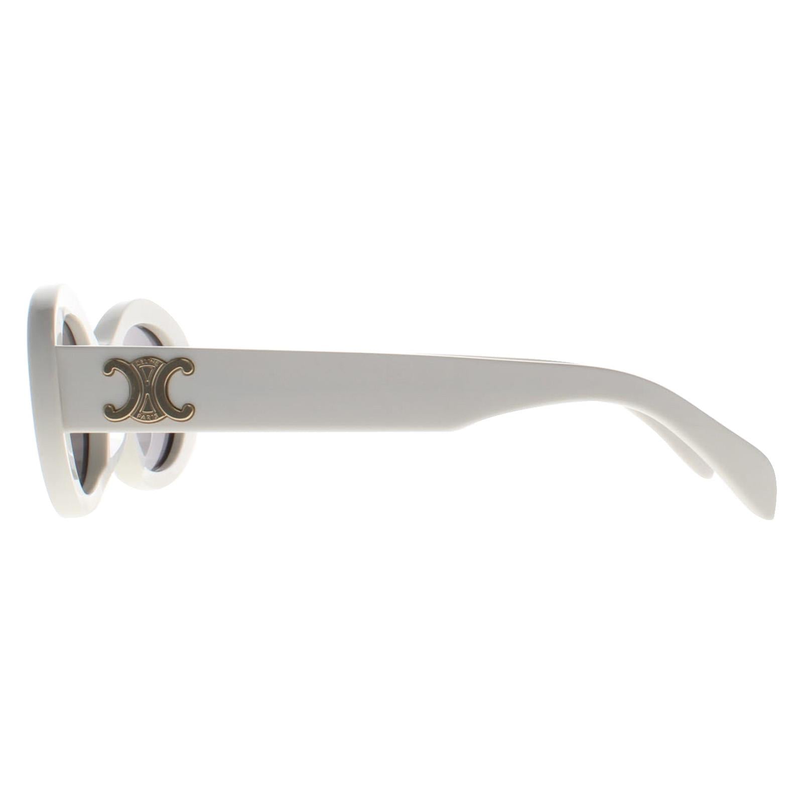 Celine Triomphe CL40194U Womens White Sunglasses