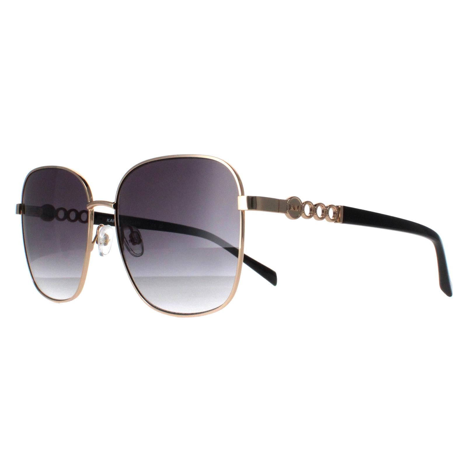 Karen Millen KM7020 Womens Gold Sunglasses