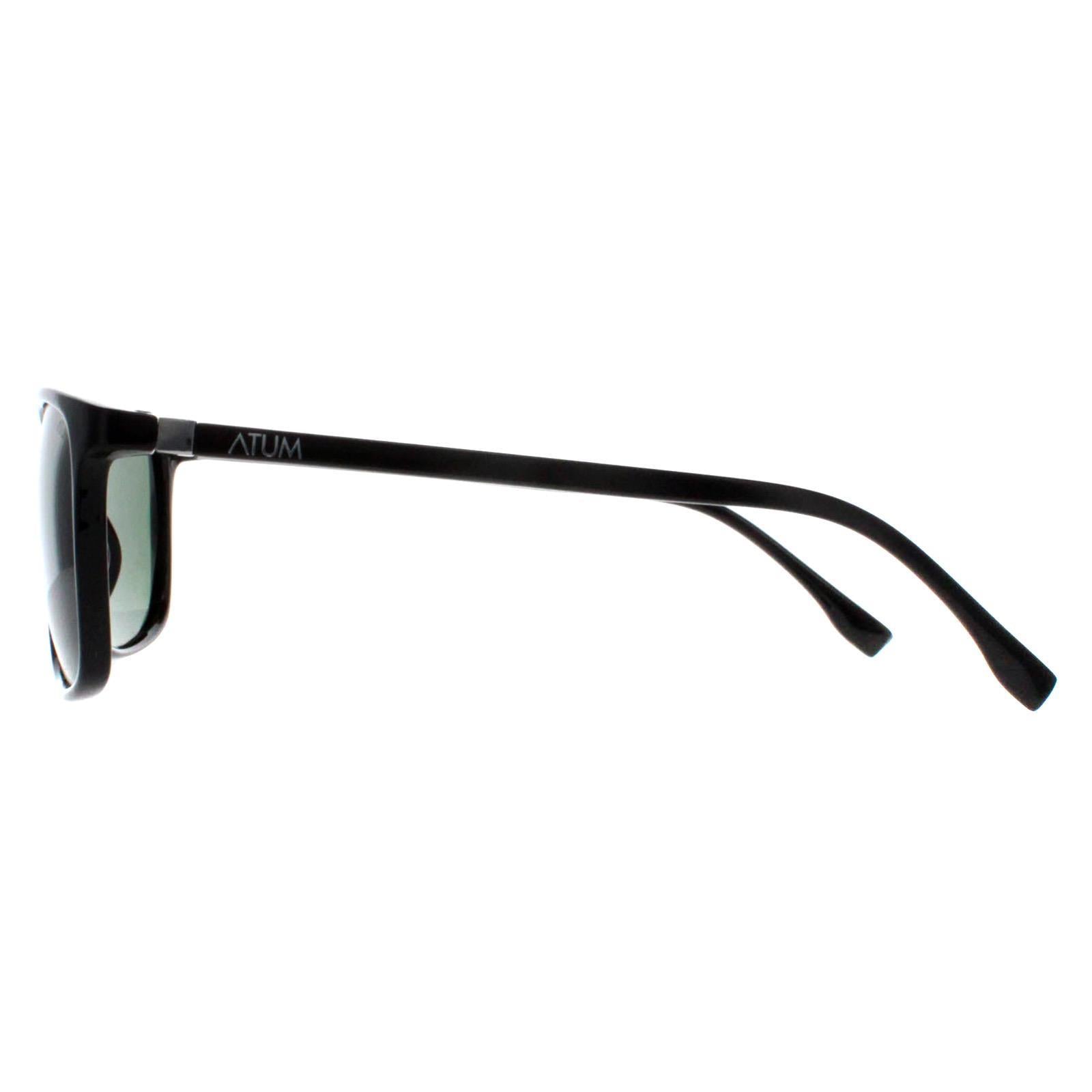 Atum Quill Mens Black Sunglasses