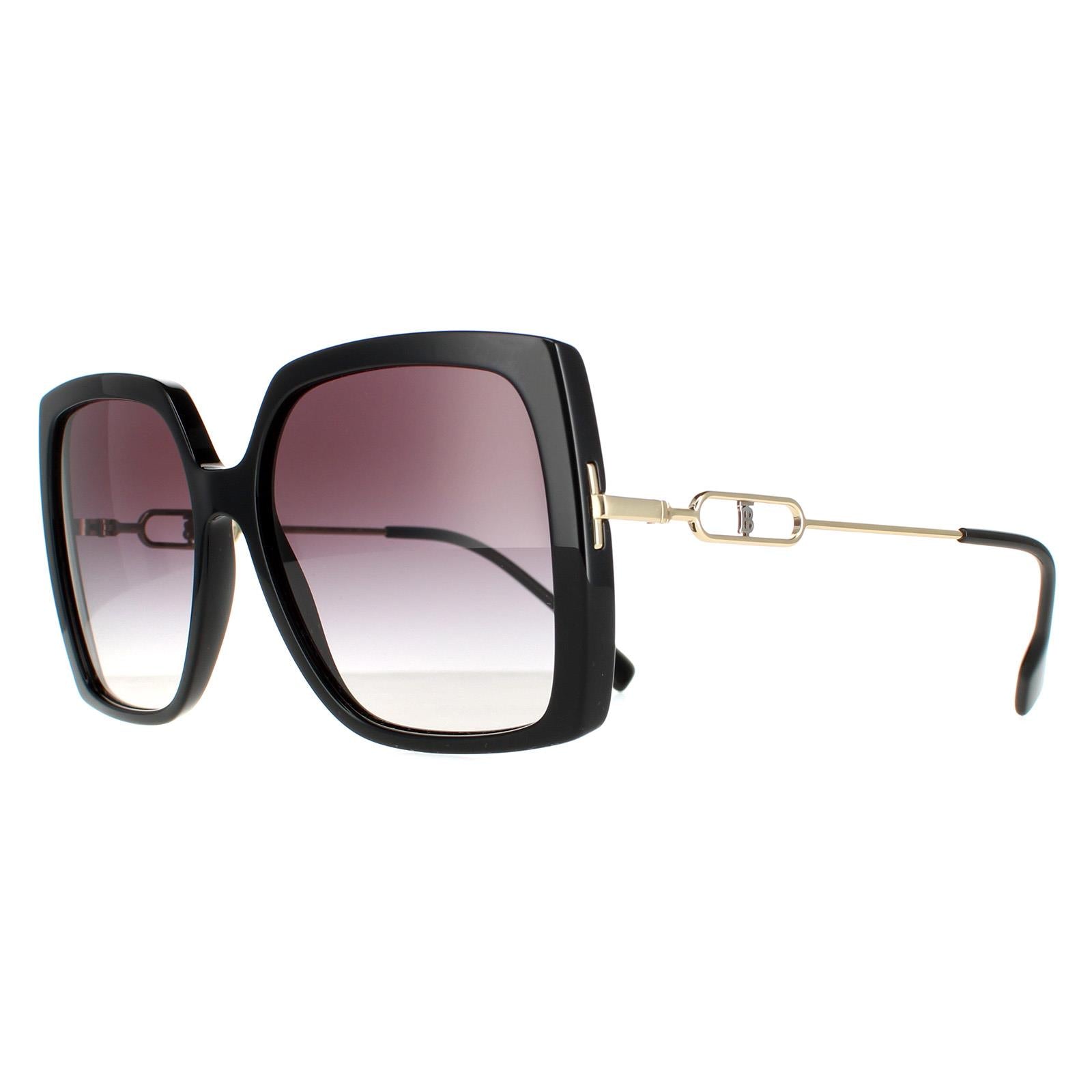 Burberry BE4332 Womens Black Sunglasses